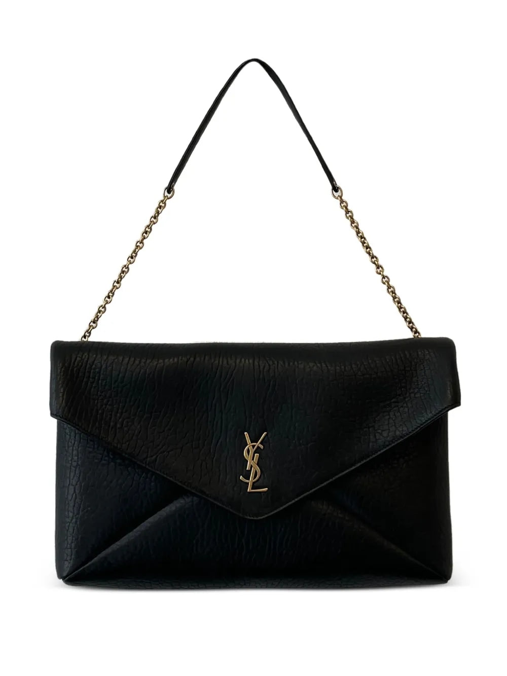 SAINT LAURENT Envelope Clutch Handbag XXL