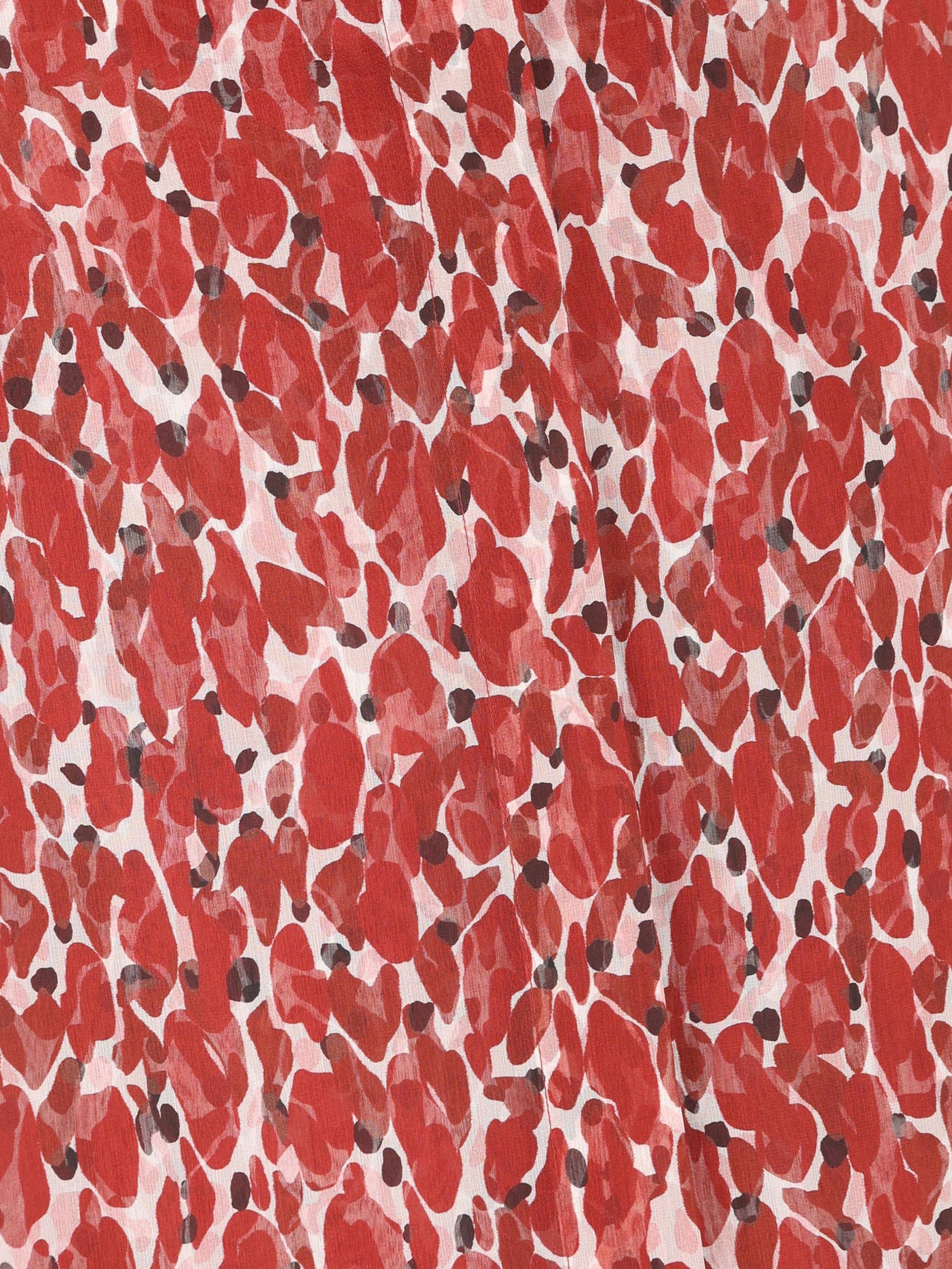 SAINT LAURENT Printed Silk Shirt - Size 40 FR