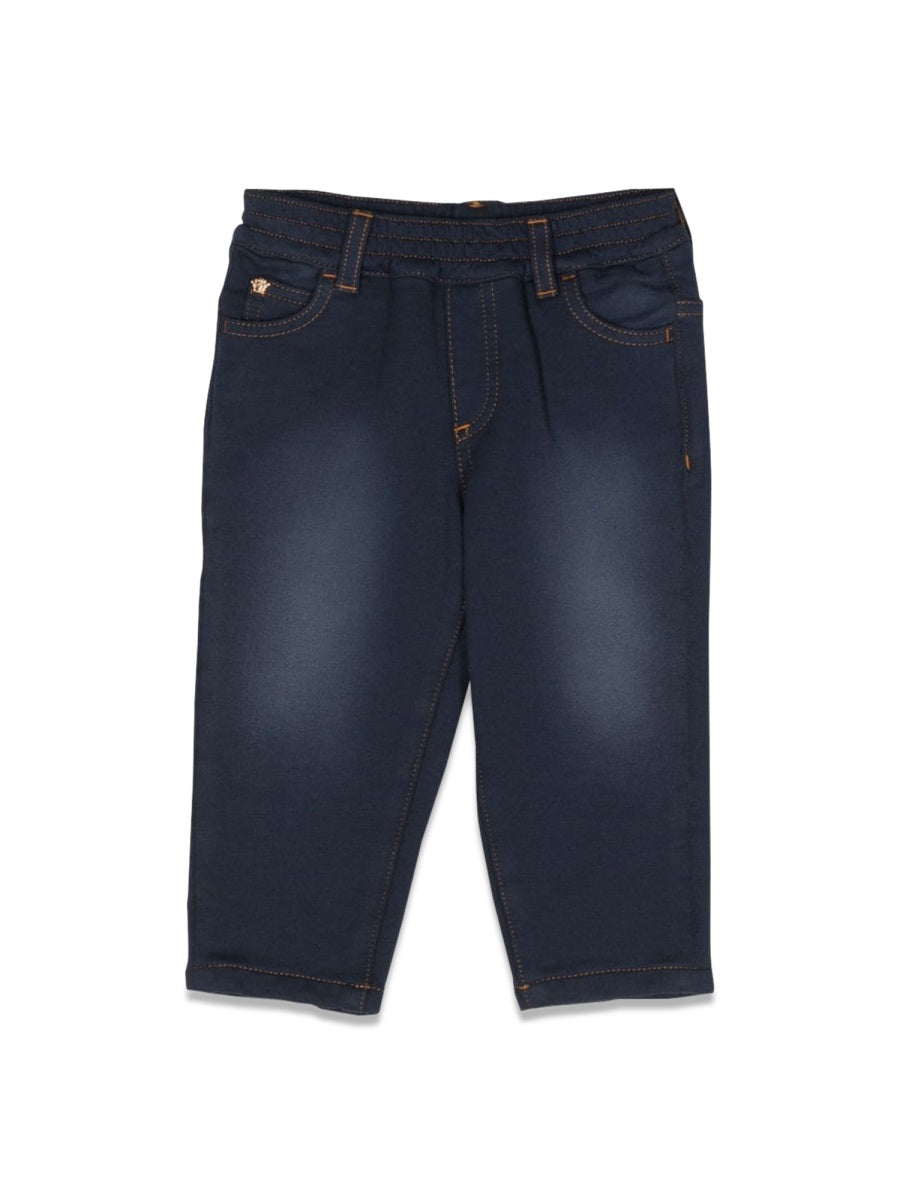 VERSACE Mini Denim Trousers for Little Ones