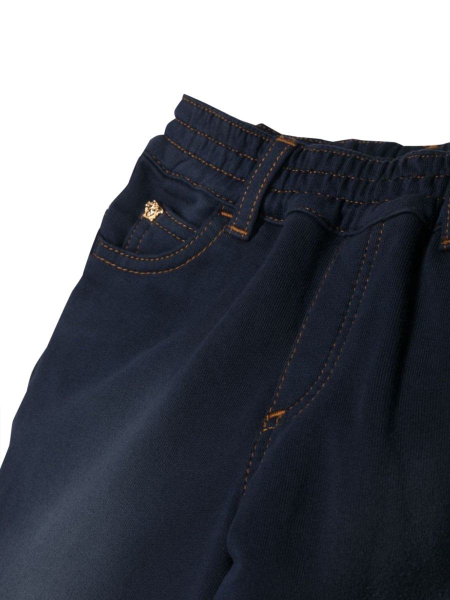 VERSACE Mini Denim Trousers for Little Ones