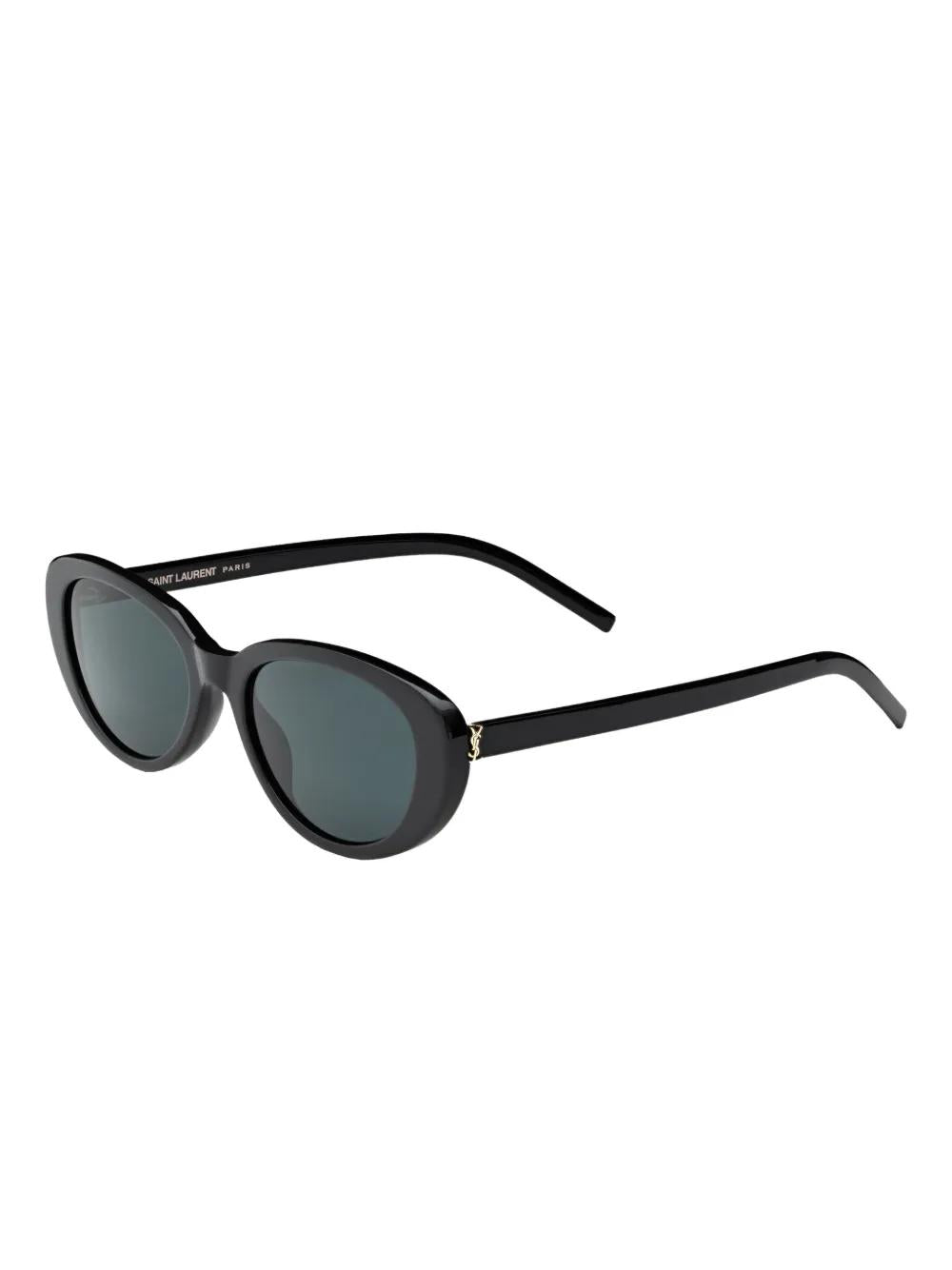 SAINT LAURENT Oval-Shaped Frame Sunglasses - FW25 Collection