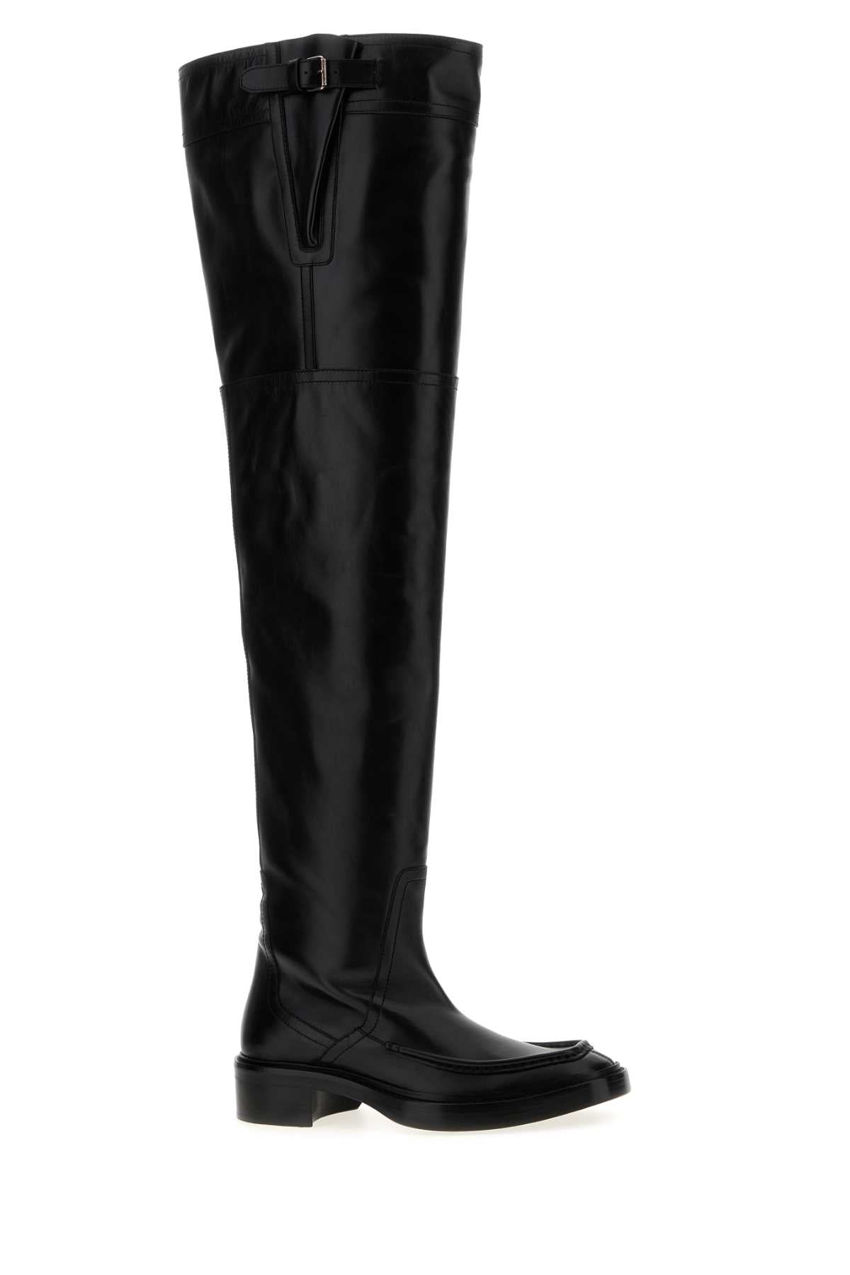 SAINT LAURENT Men's Leather Joe Boots