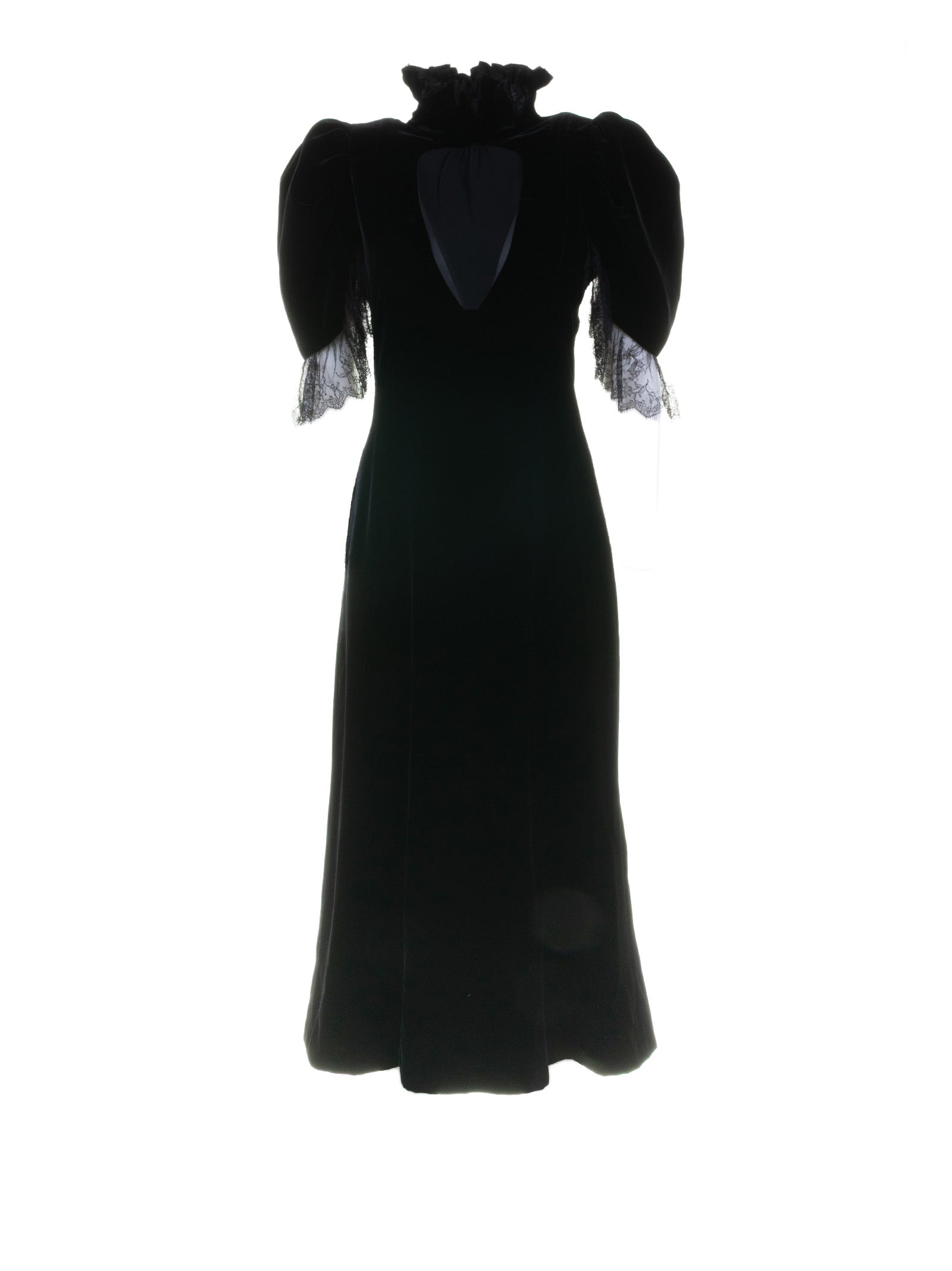 ALEXANDER MCQUEEN Elegant Cupro-Blend Mini Dress