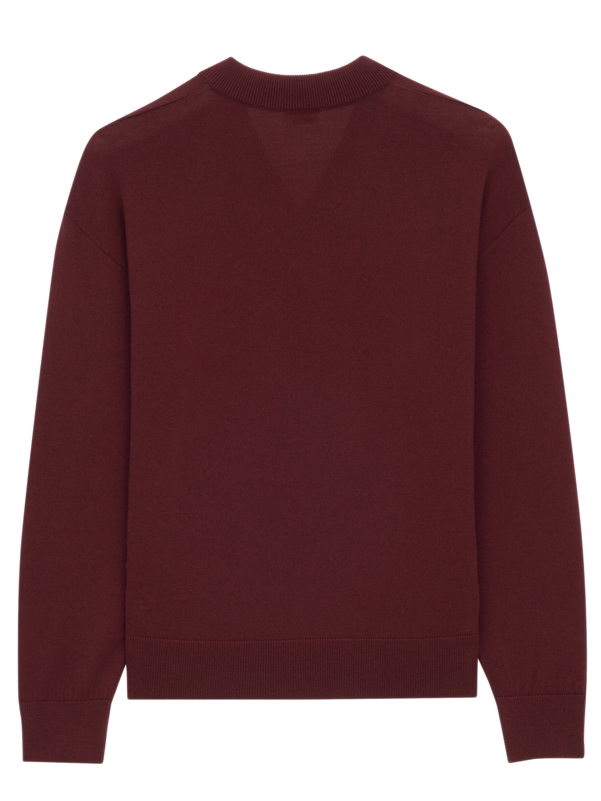 SAINT LAURENT Men's Wool V-Neck Sweater