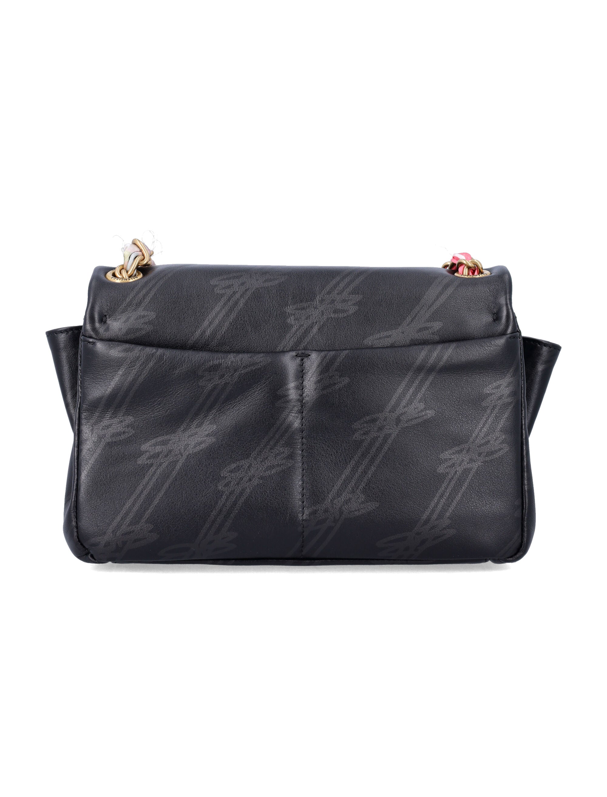 BALENCIAGA Mini Printed Leather Darling Shoulder Handbag