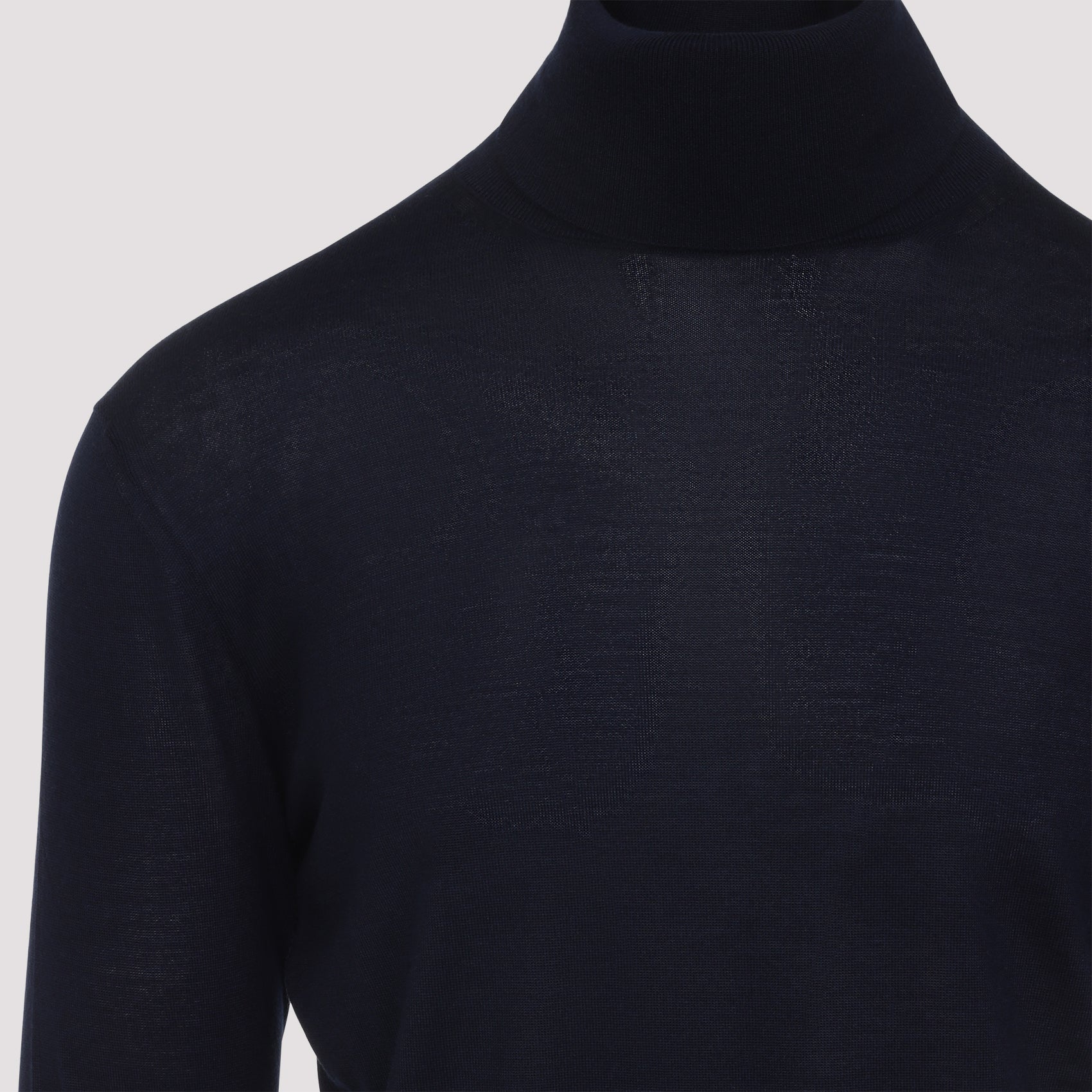 SAINT LAURENT High-Neck Knit Sweater