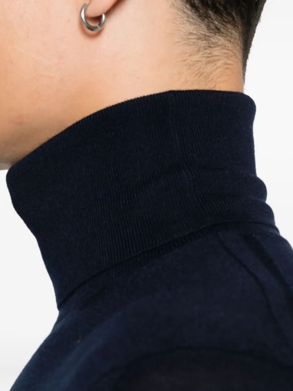 SAINT LAURENT Men's Turtleneck Pullover - Size L