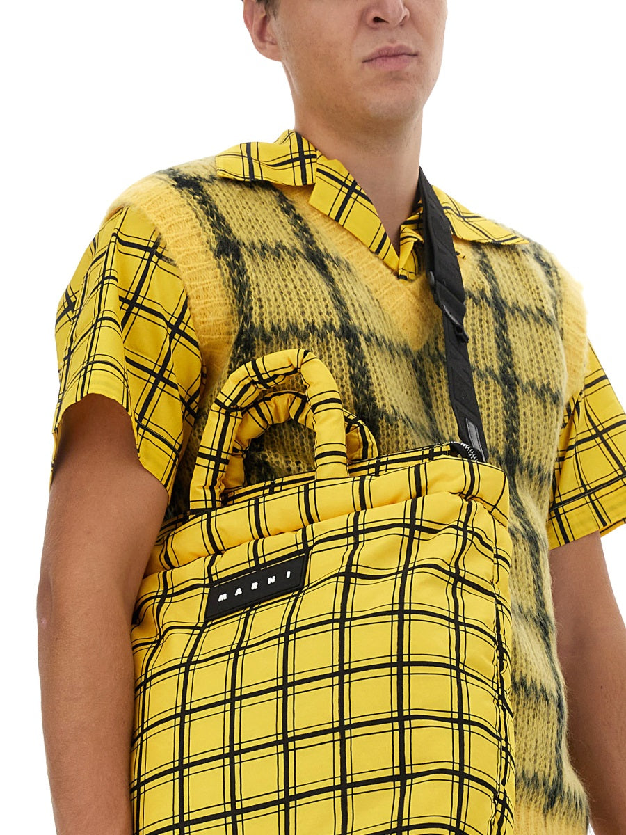 MARNI Men's Quad Knit Vest - Size 48
