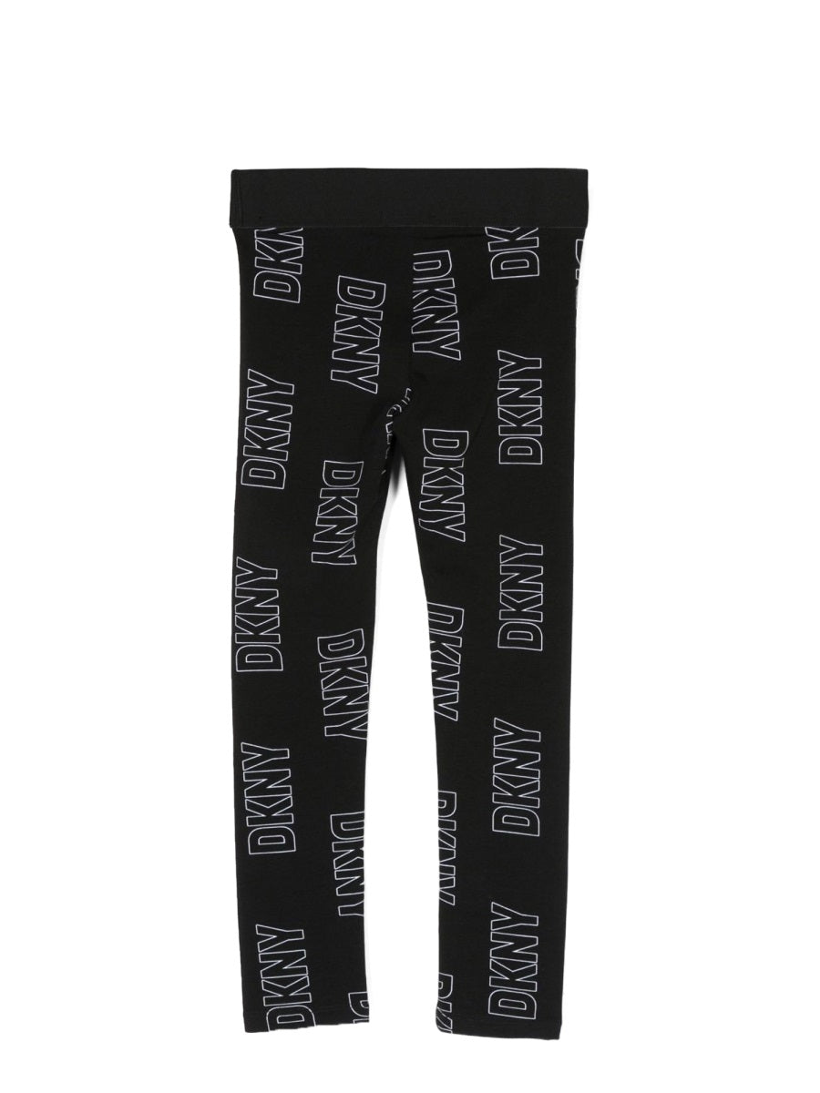 DKNY Allover Logo Leggings for Girls - Perfect for Fall 2023