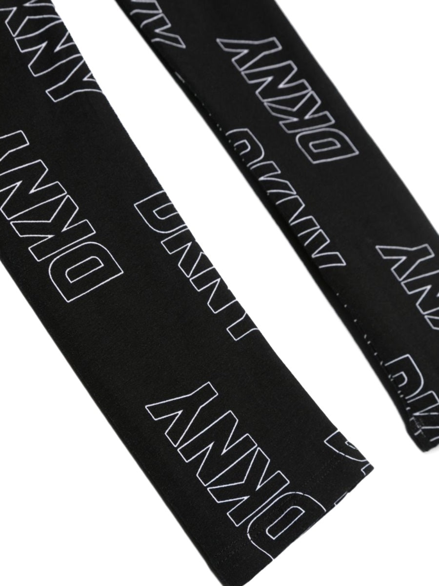 DKNY Allover Logo Leggings for Girls - Perfect for Fall 2023