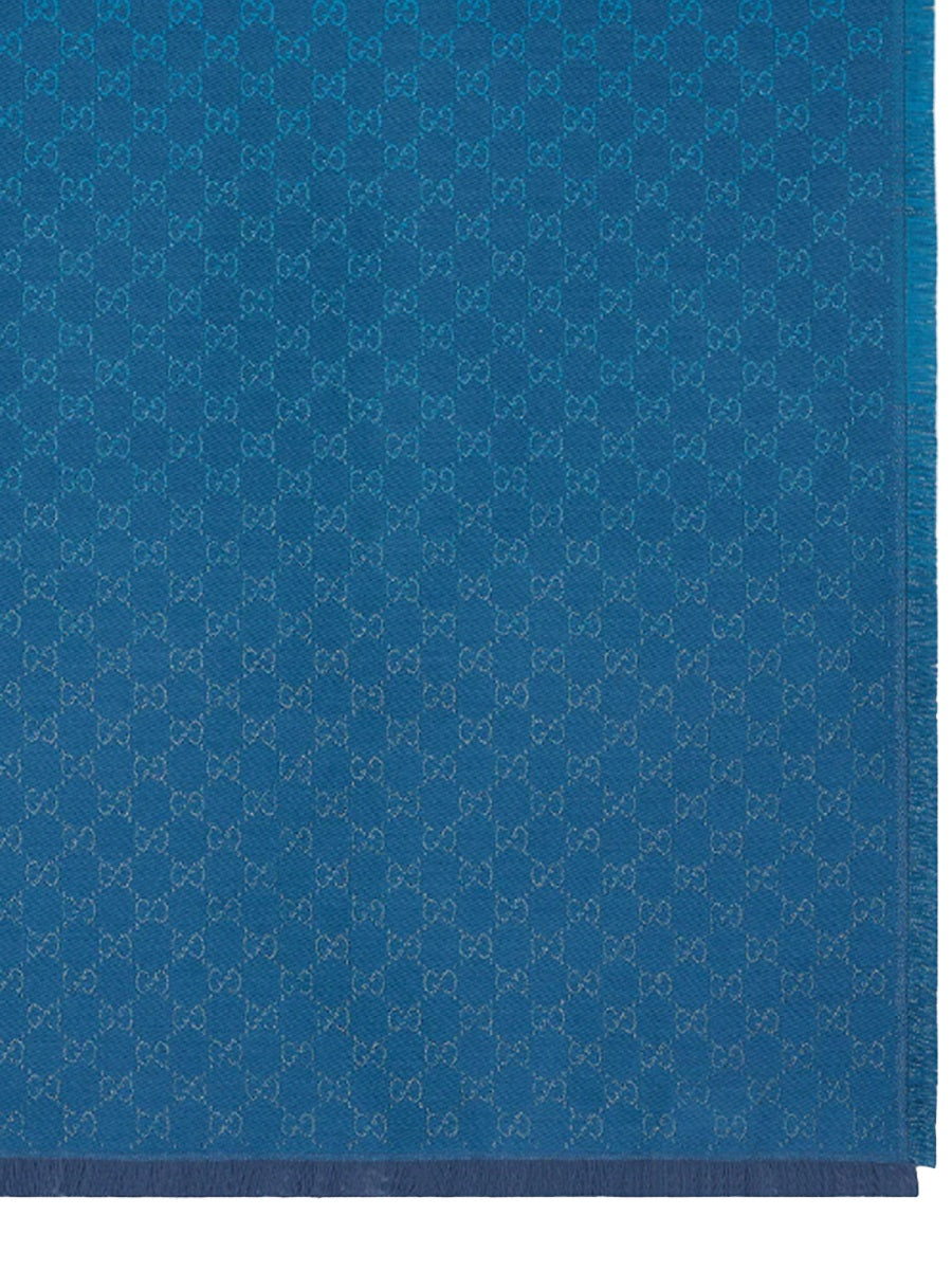 GUCCI Luxury Wool and Cotton Scarf for Women