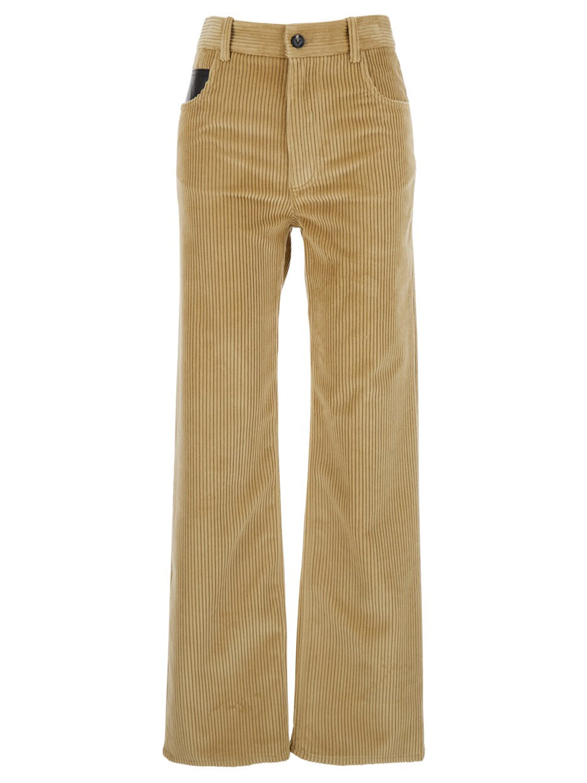 BOTTEGA VENETA Straight Leg Corduroy Trousers for Women