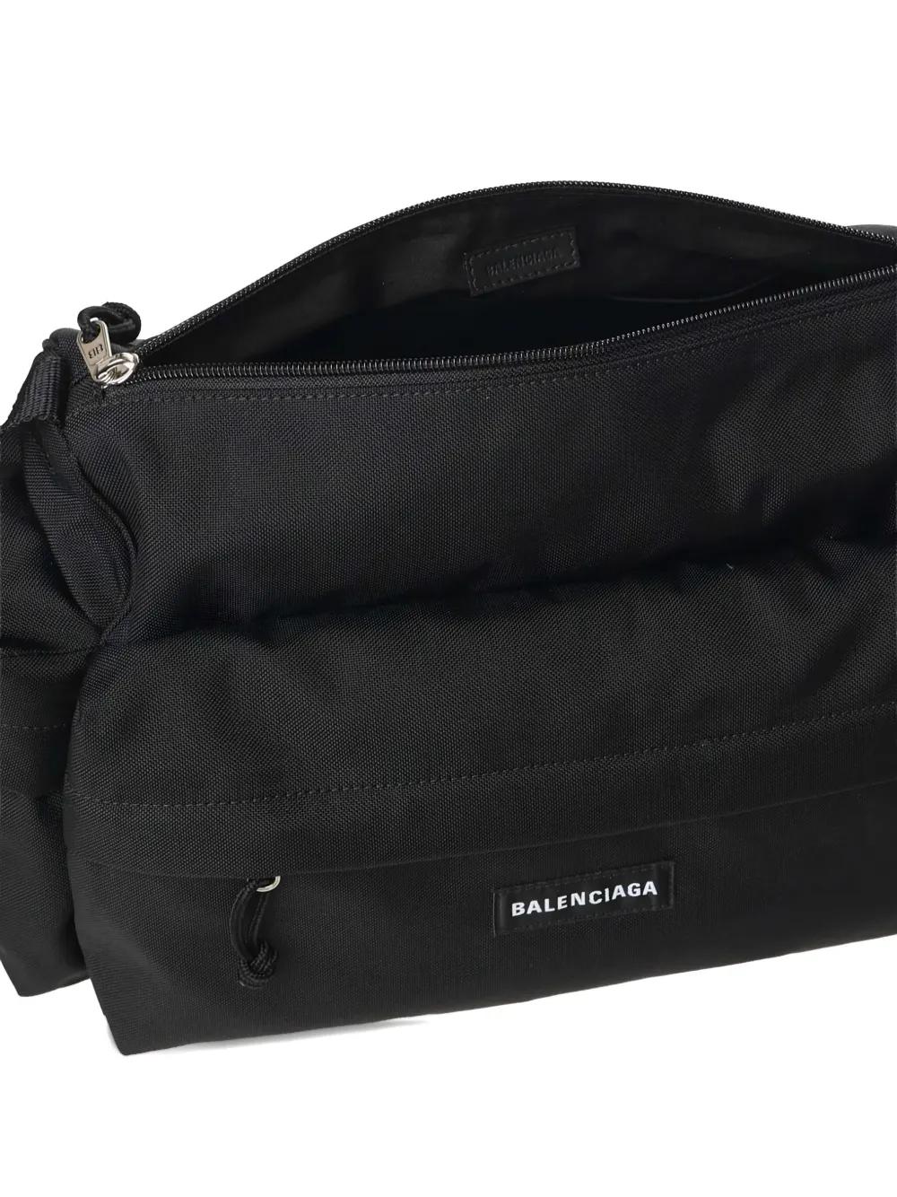 BALENCIAGA Dual Compartment Holdall with Adjustable Shoulder Strap