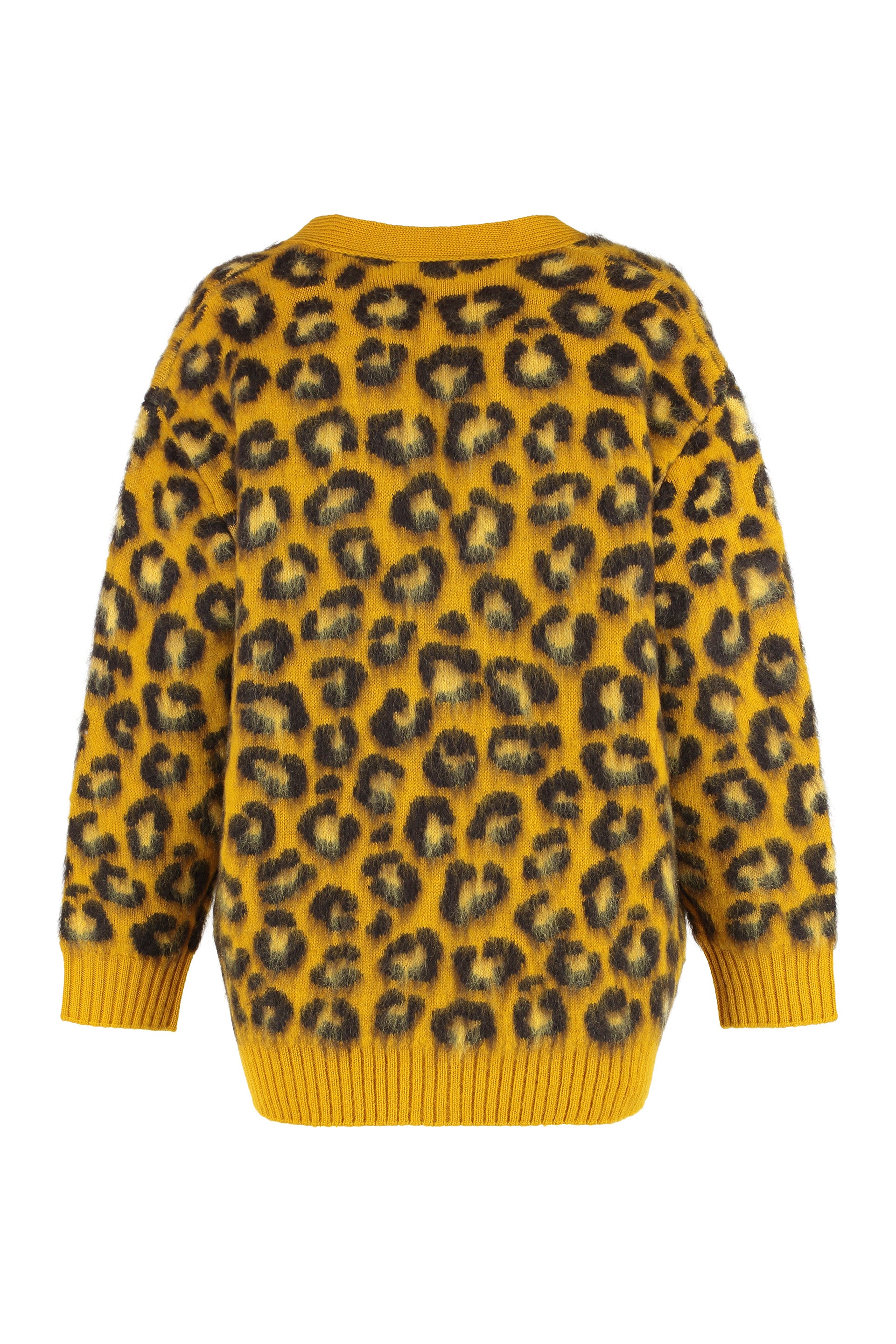 BOTTEGA VENETA Animal Print Cardigan - Size S
