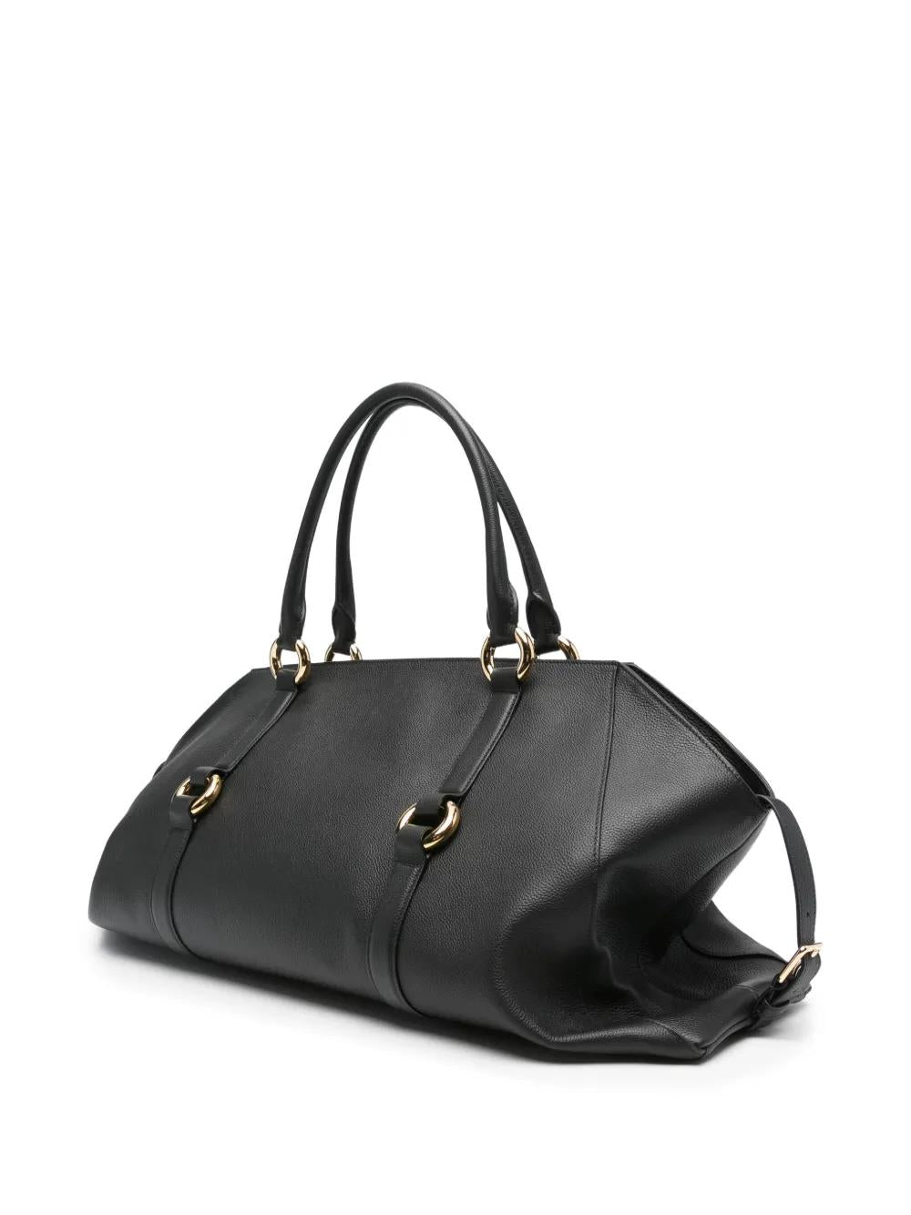 ALEXANDER MCQUEEN FARRINGDON Tote Handbag with Ring Detail