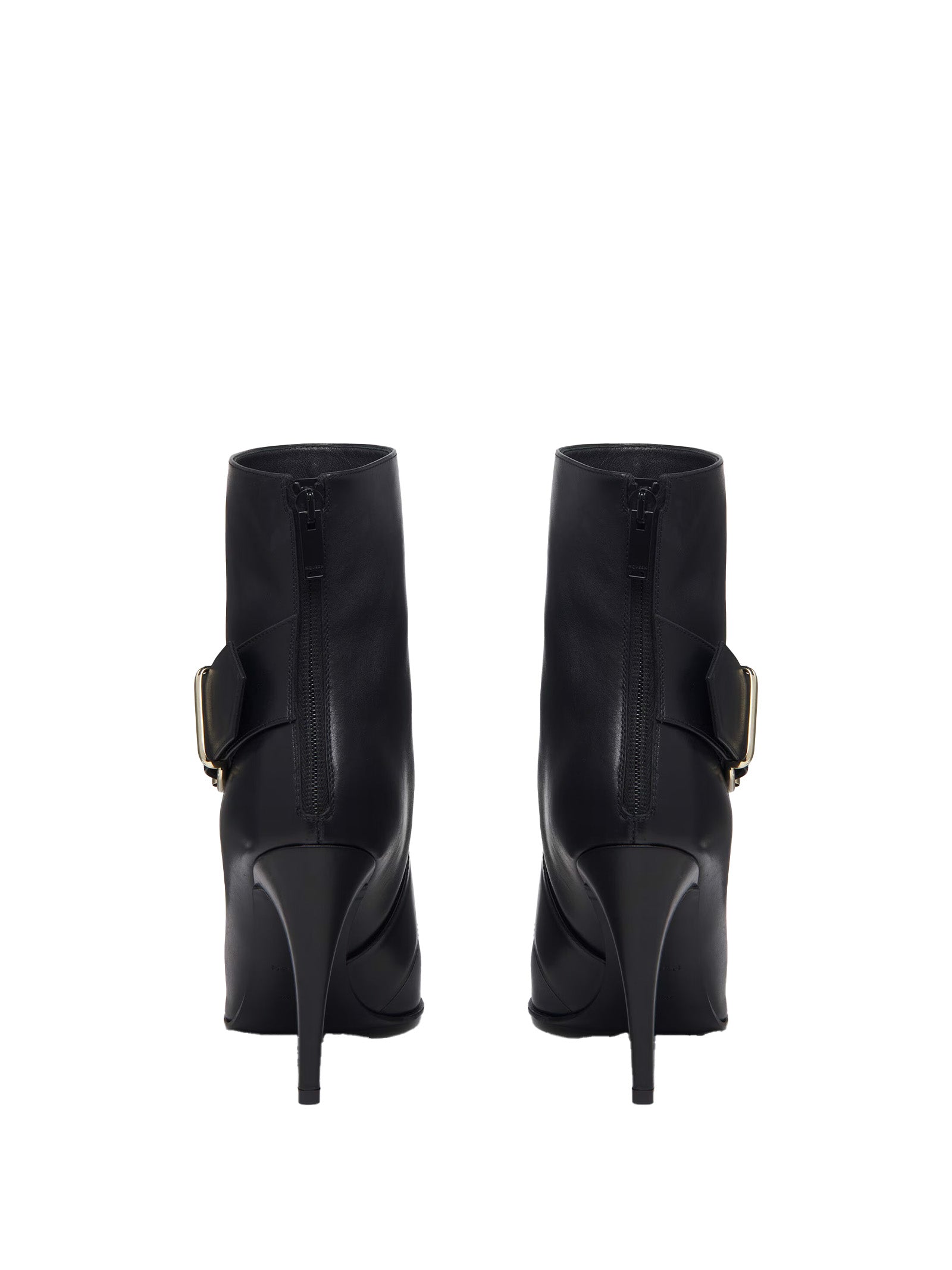 ALEXANDER MCQUEEN Heron Buckle Boots for Women - FW25 Collection