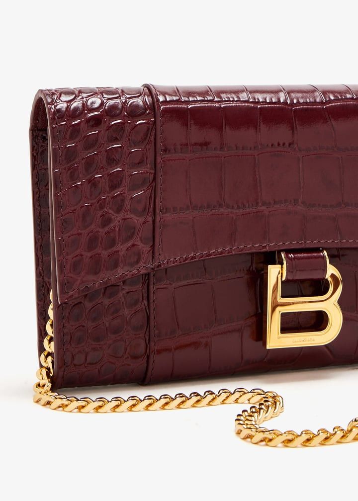 BALENCIAGA Hourglass Mini Wallet