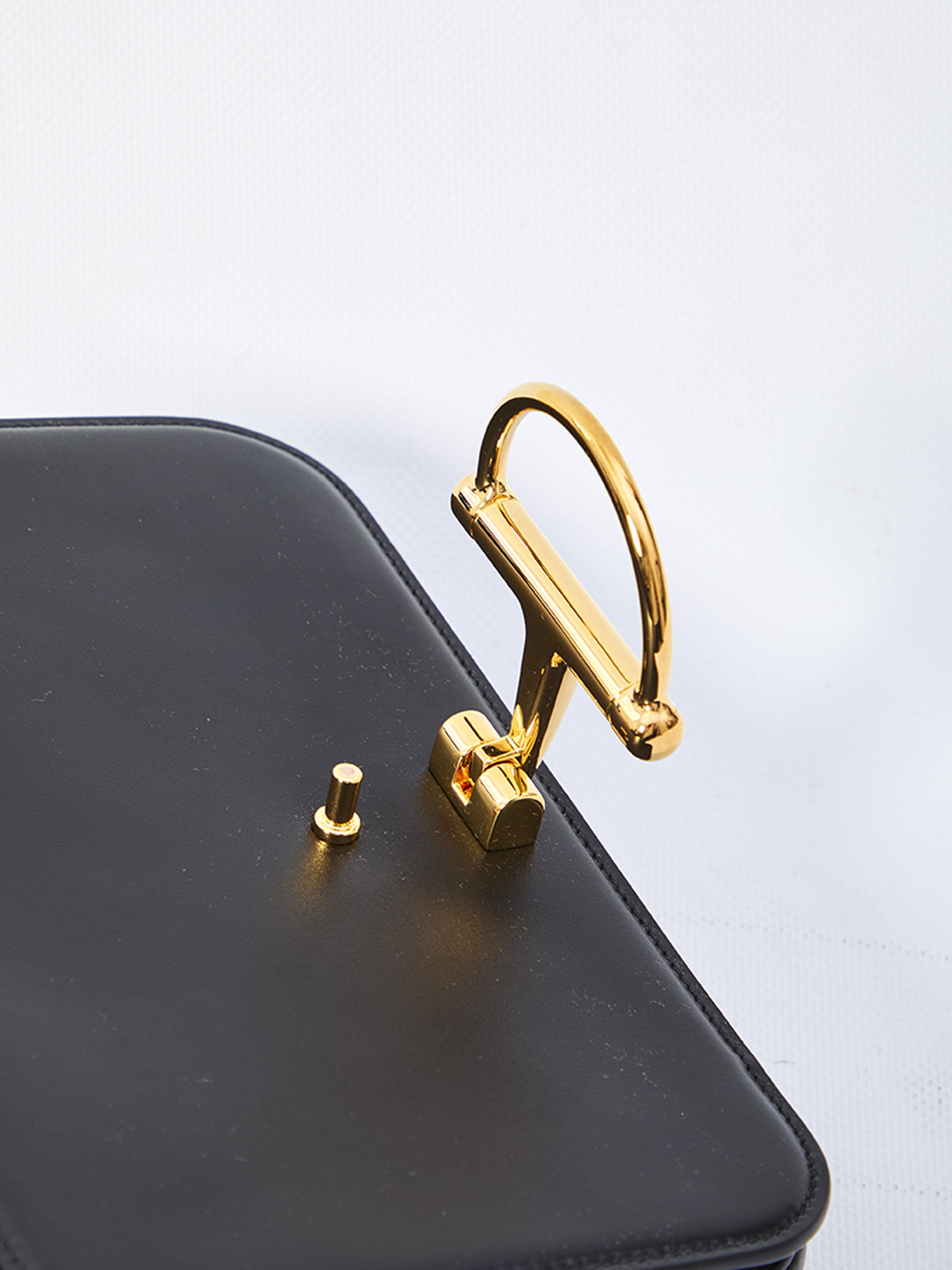 GUCCI Mini Structured Handbag with Adjustable Strap