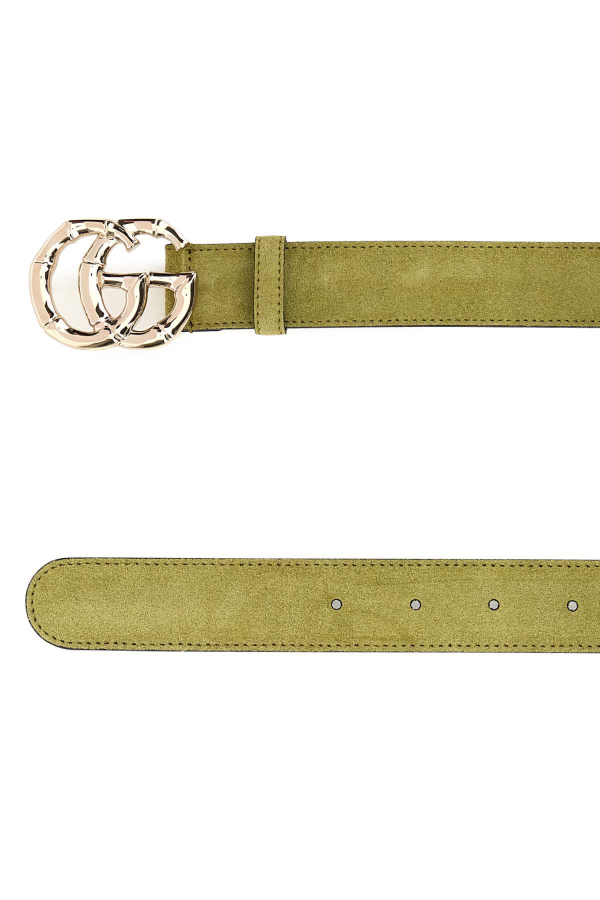 GUCCI Suede Belt W 30