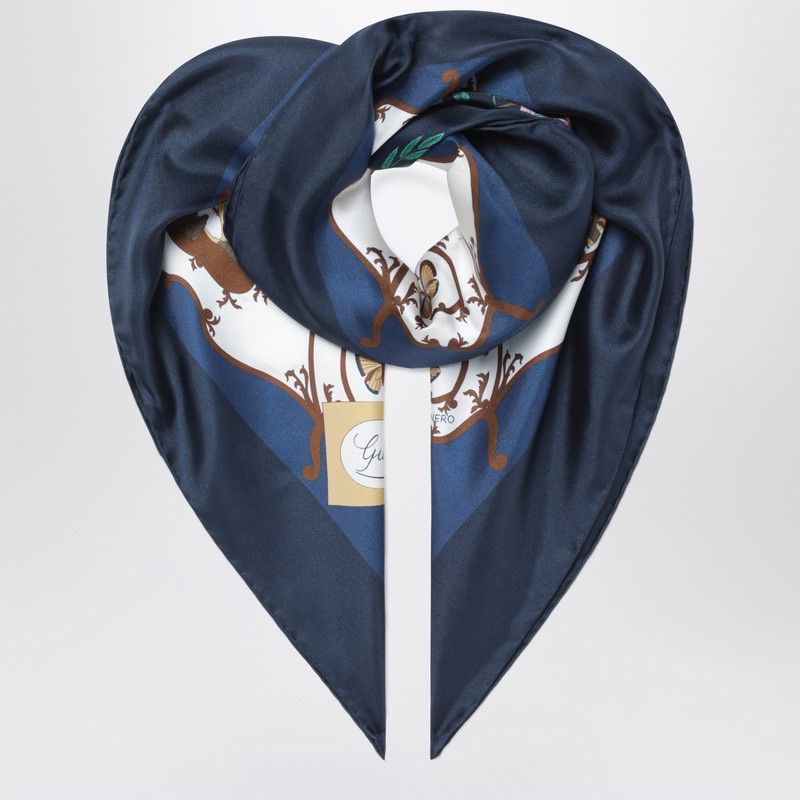 GUCCI Printed Silk Twill Scarf