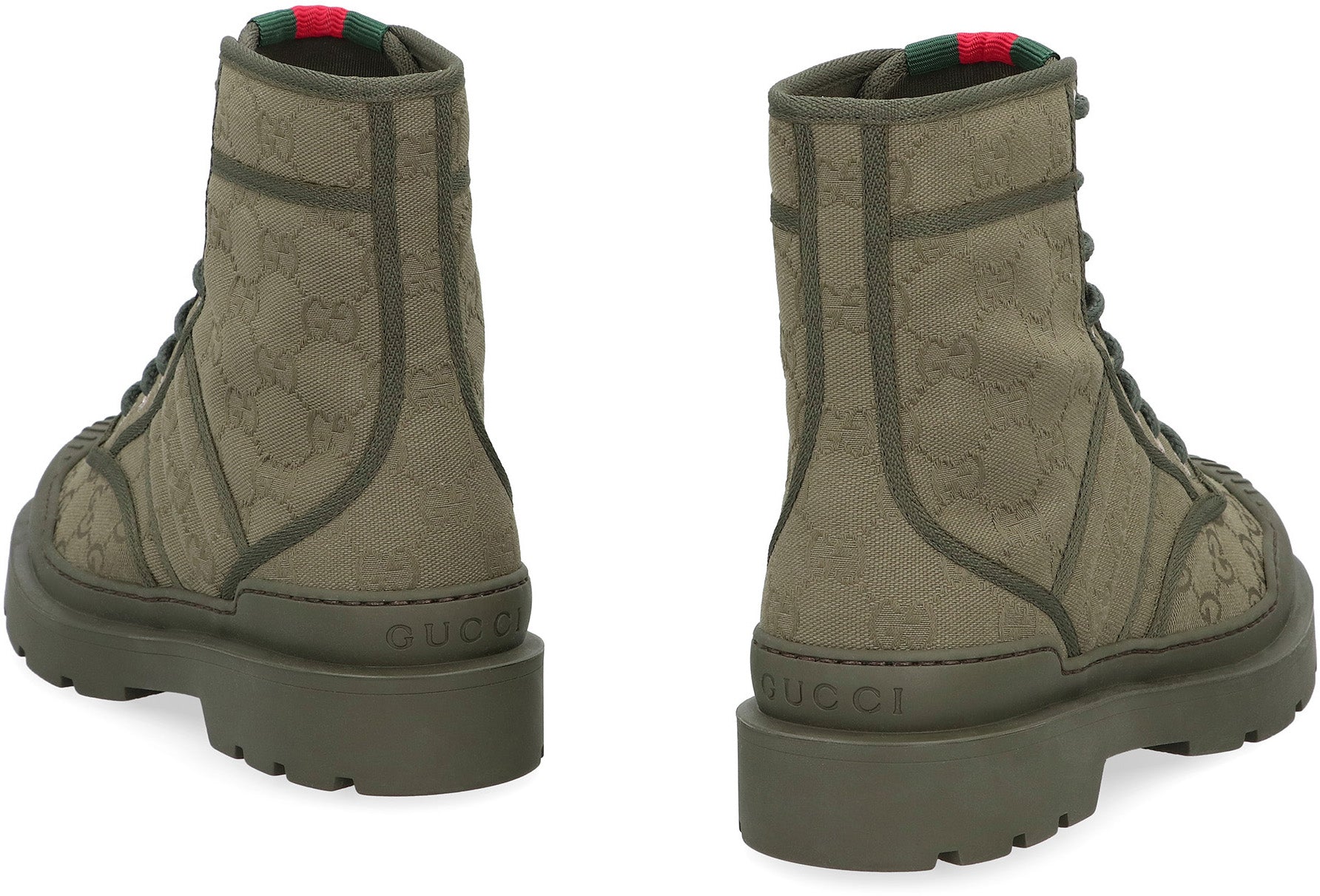 GUCCI Laced Ankle Boots for Men