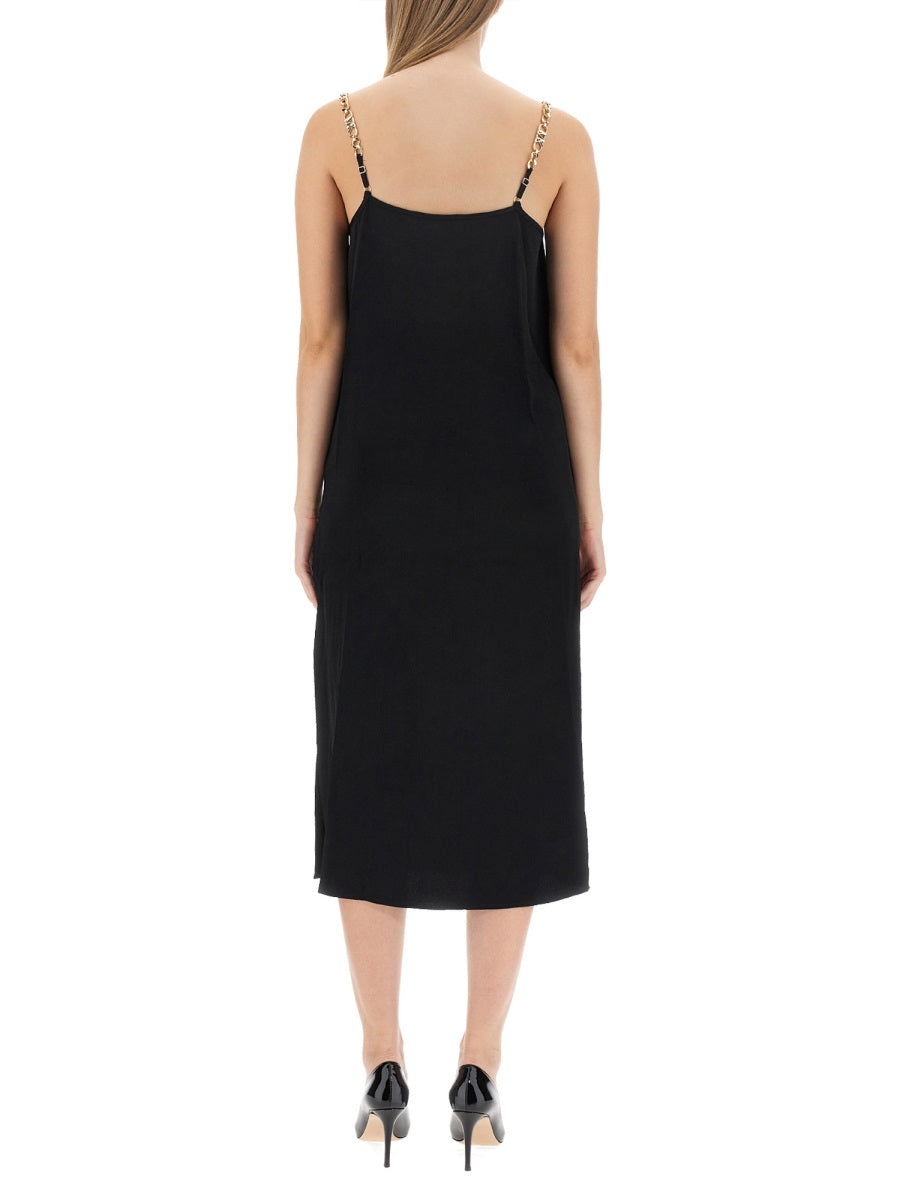 MICHAEL BY MICHAEL KORS Dress with Logo Straps - Size S