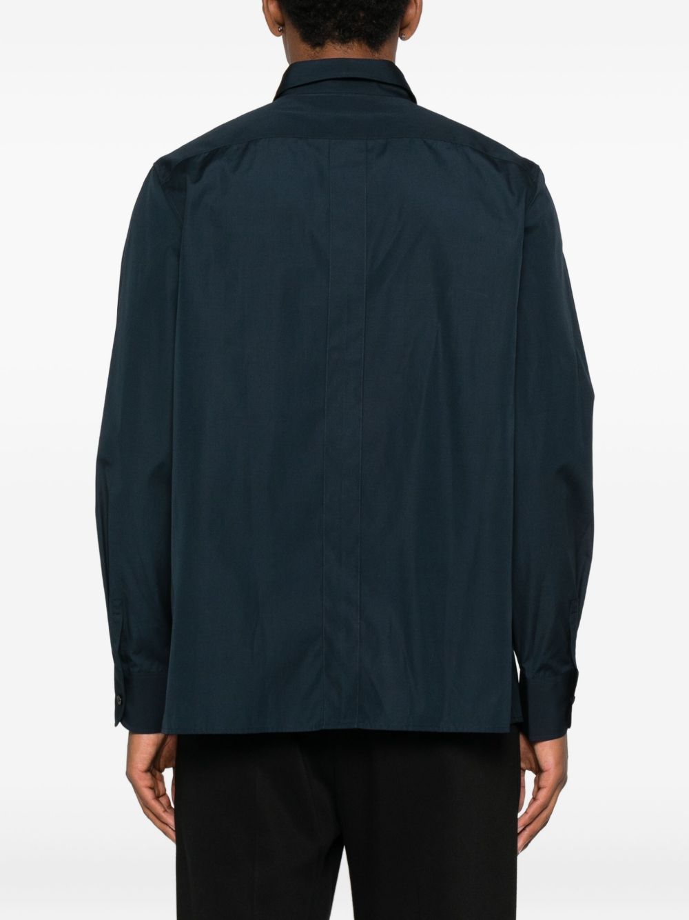 SAINT LAURENT Long Sleeve Button Fastening Shirt for Men - FW25