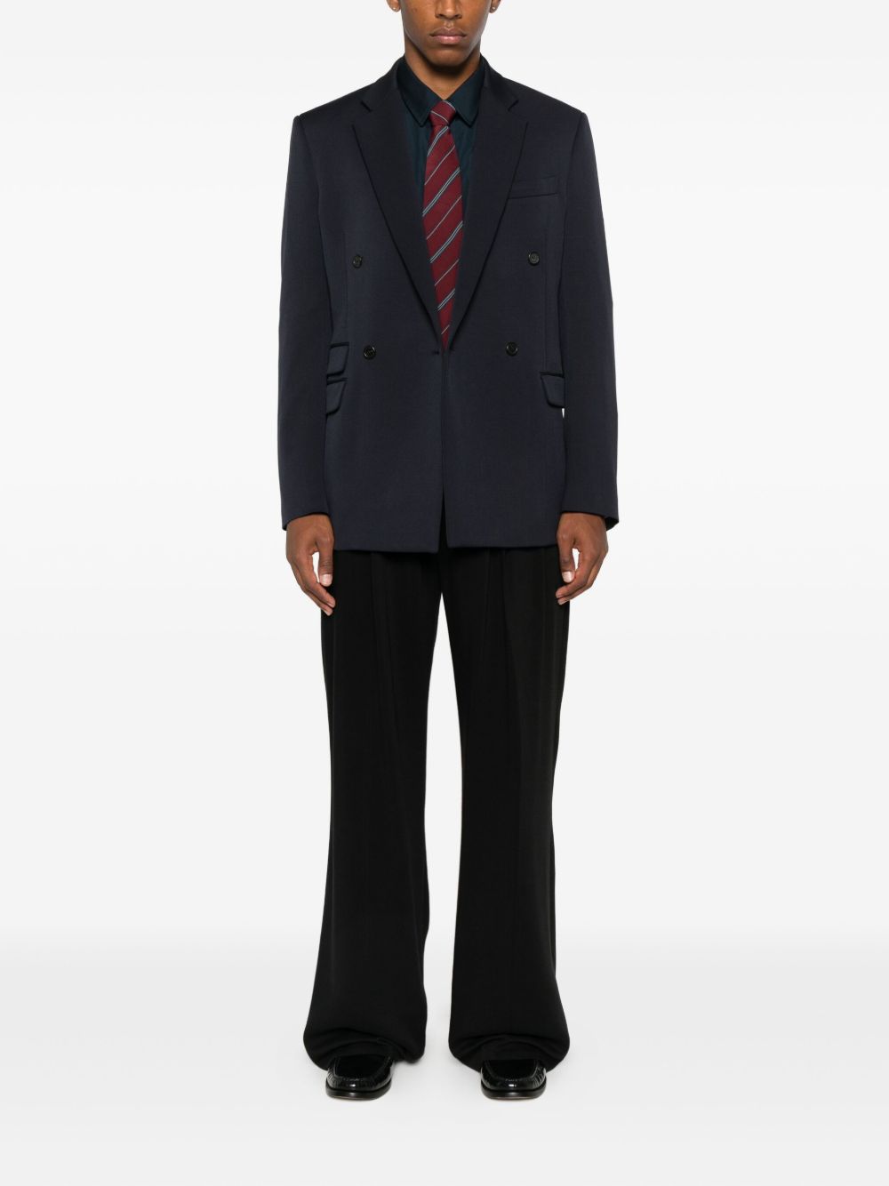 SAINT LAURENT Long Sleeve Button Fastening Shirt for Men - FW25