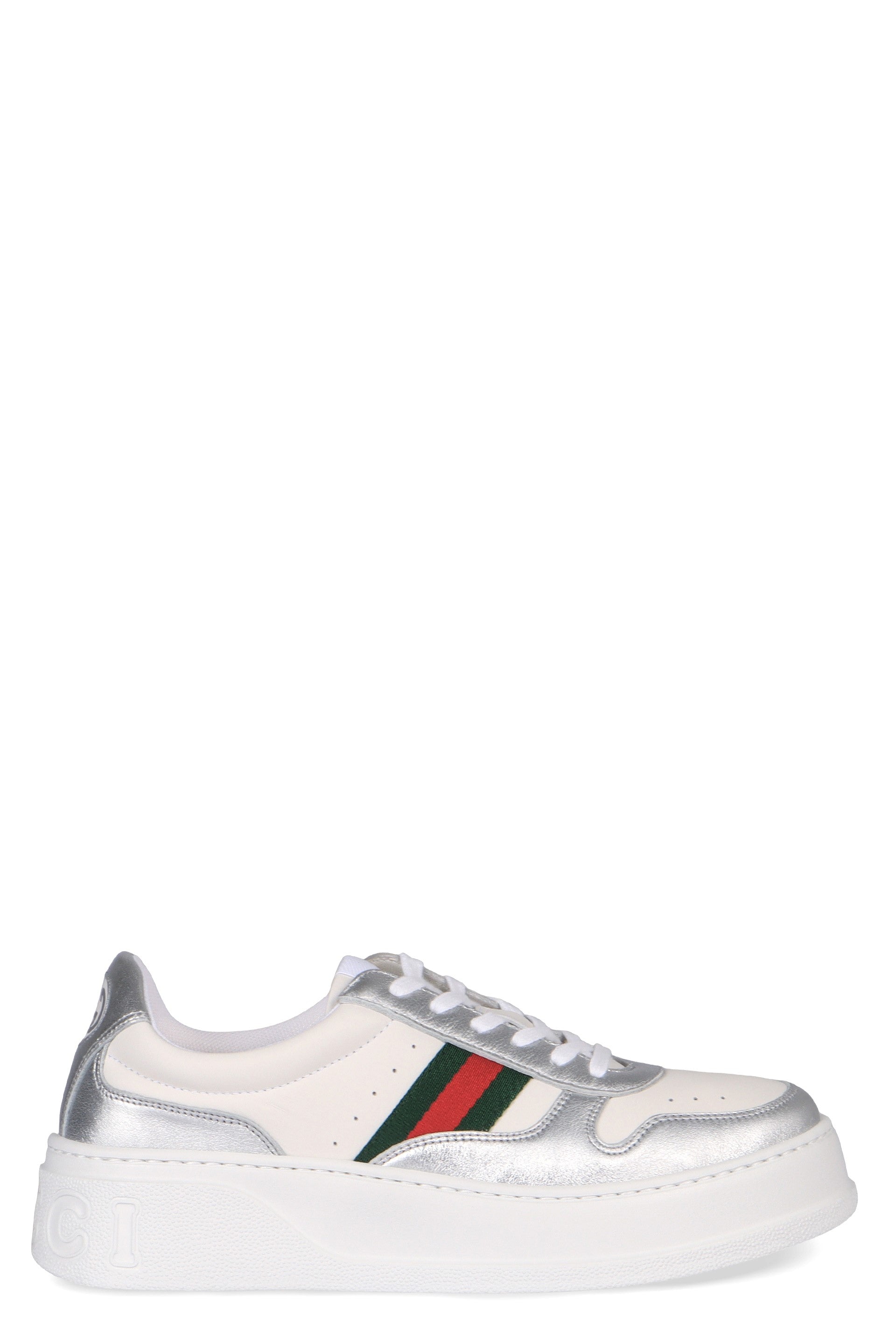 GUCCI Retro Low-Top Leather Sneakers for Women