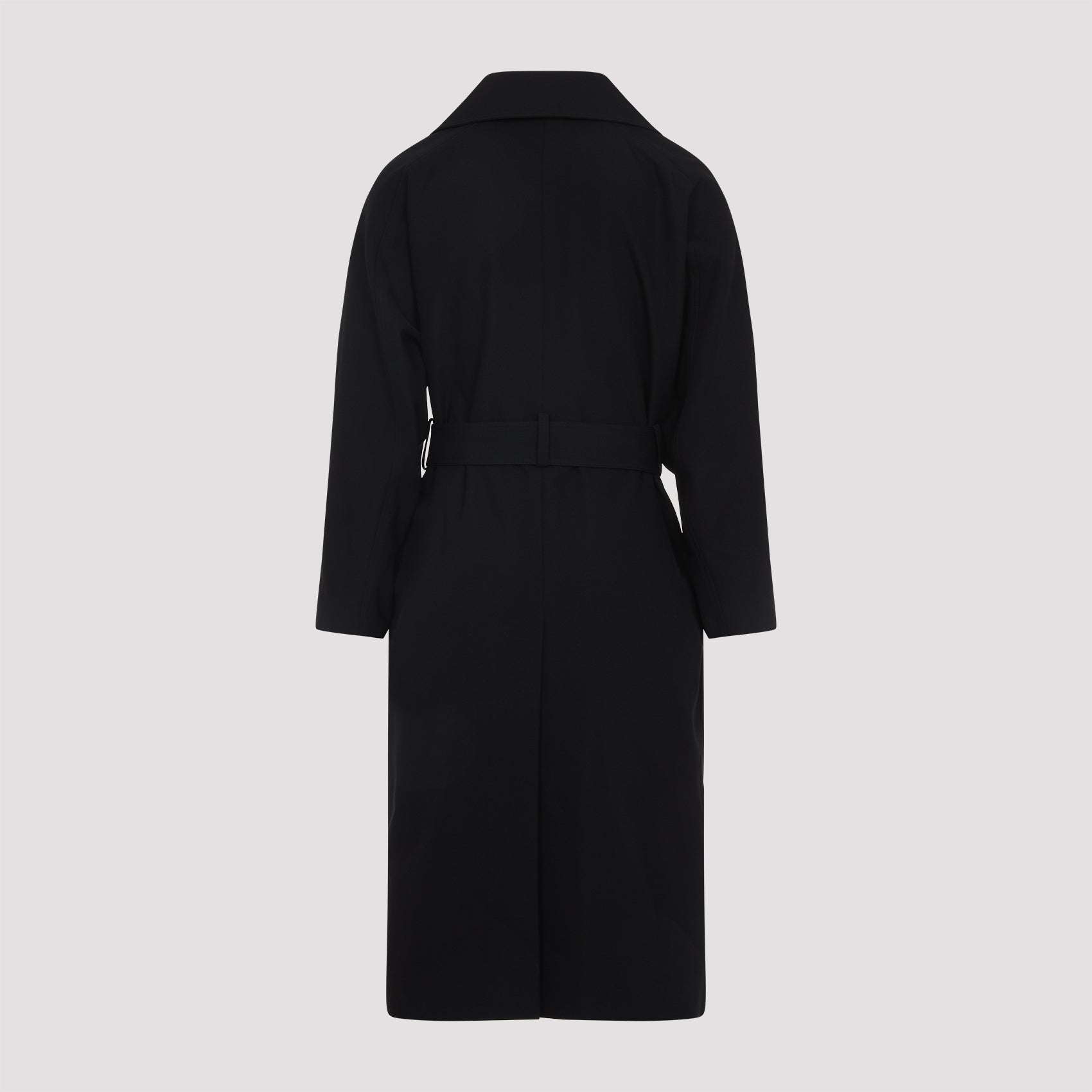 SAINT LAURENT Double-Breasted Long Jacket