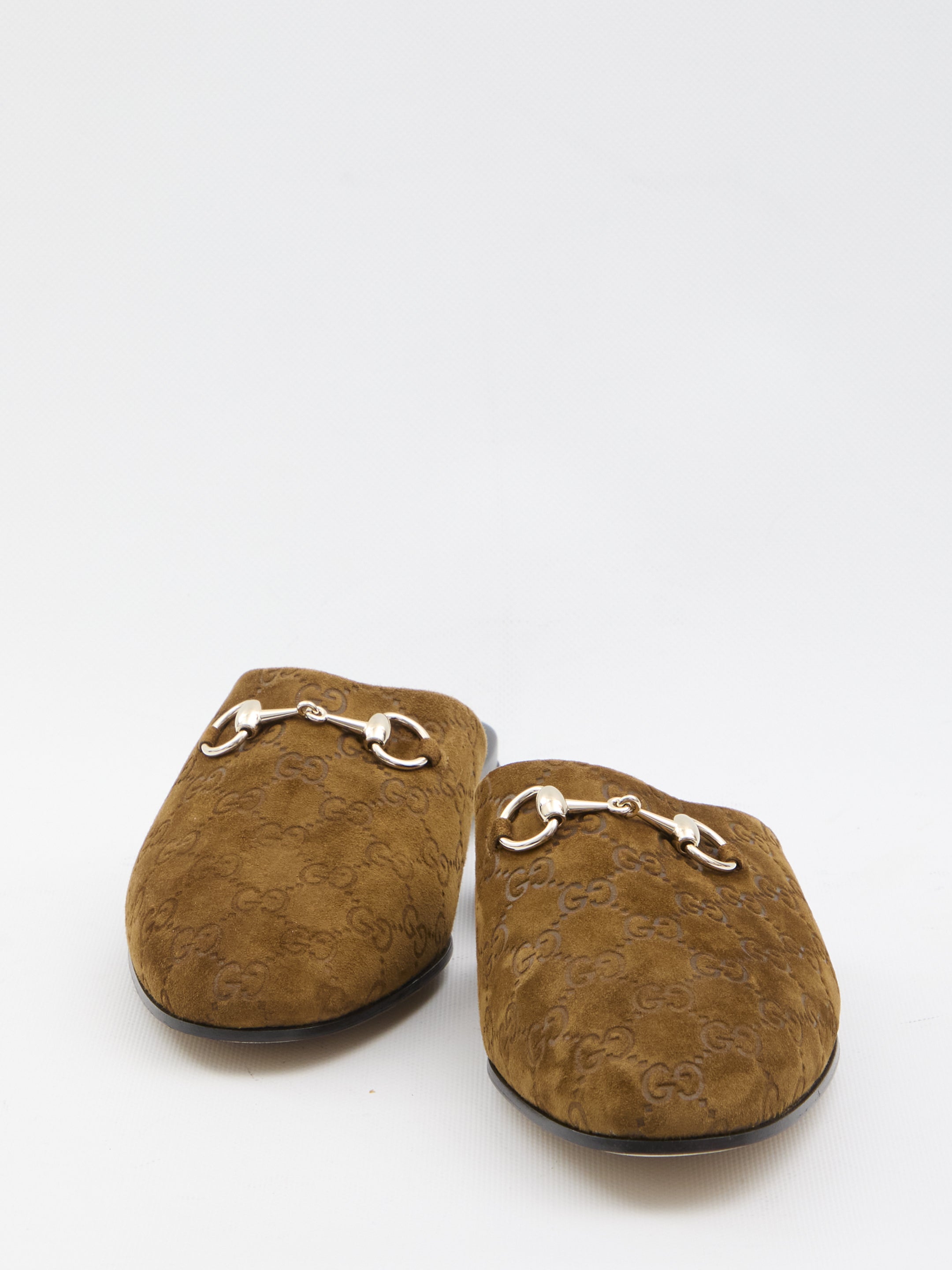 GUCCI Suede Sabot Sandals for Women