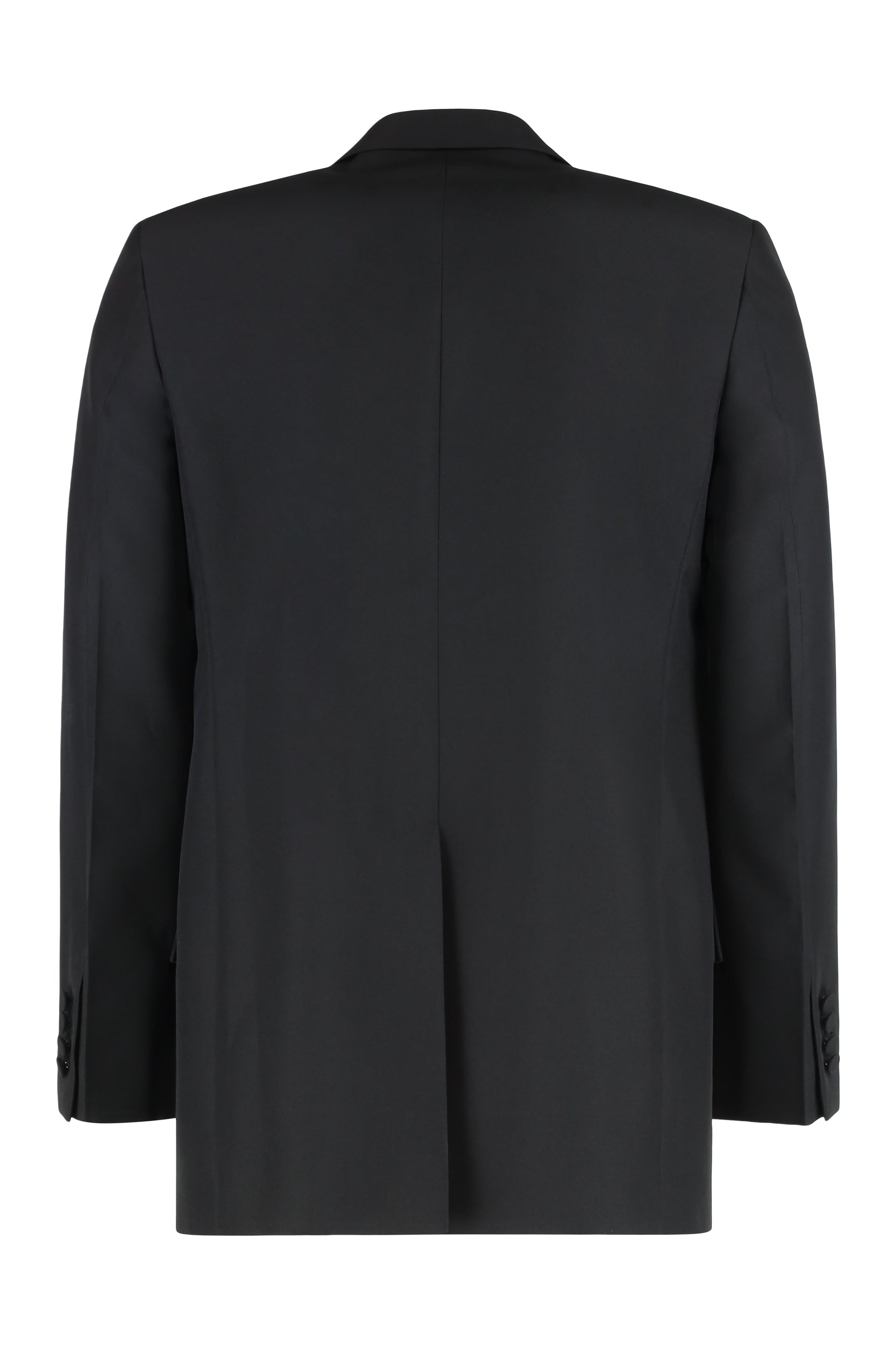 GUCCI Double-Breasted Wool Gabardine Jacket