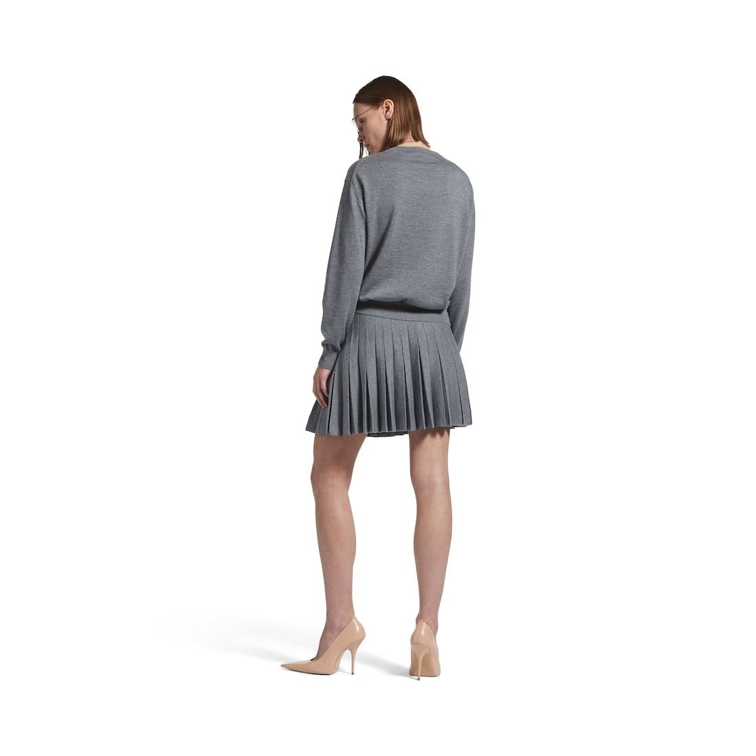 BALENCIAGA Pleated Mini Skirt for Women