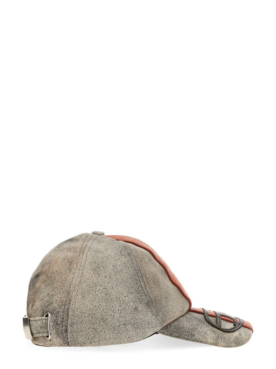 DIESEL Sport Stripe Baseball Hat