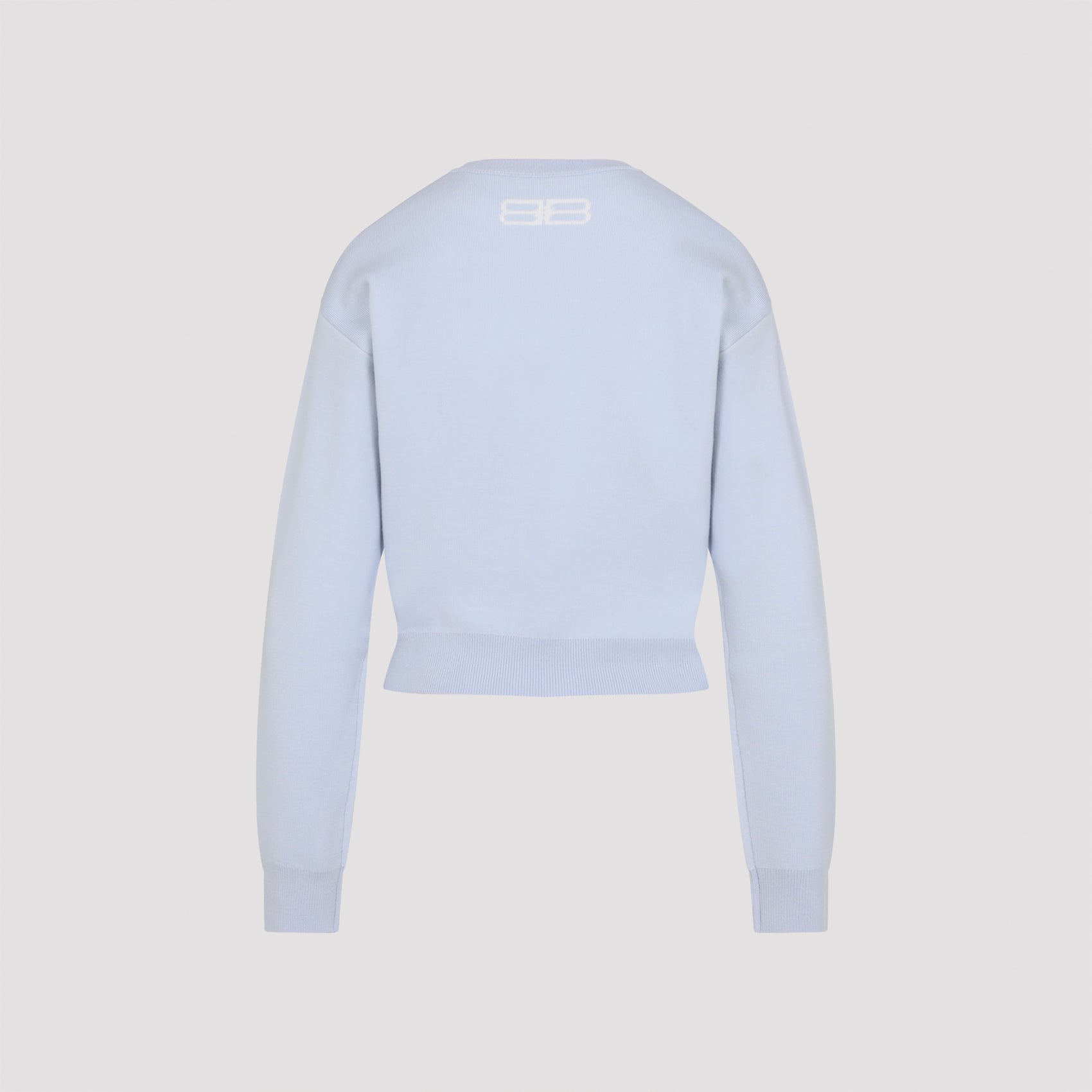 BALENCIAGA Cropped Wool Pullover for Women