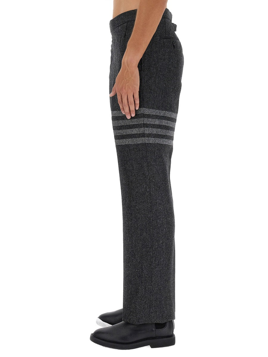 THOM BROWNE Tailored Wool Trousers - Size 3 JP