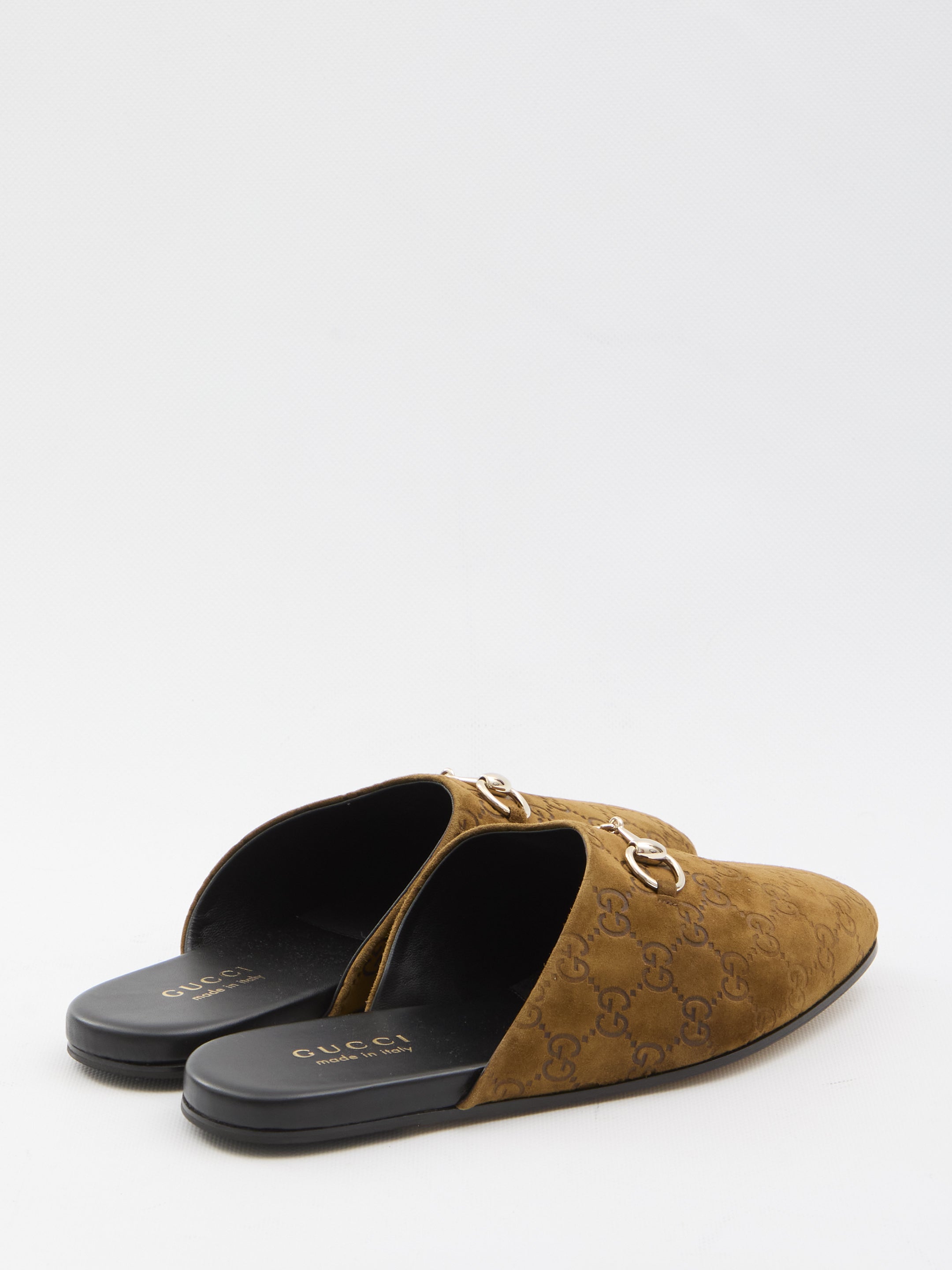 GUCCI Suede Leather Loafers with Horsebit - UK Size