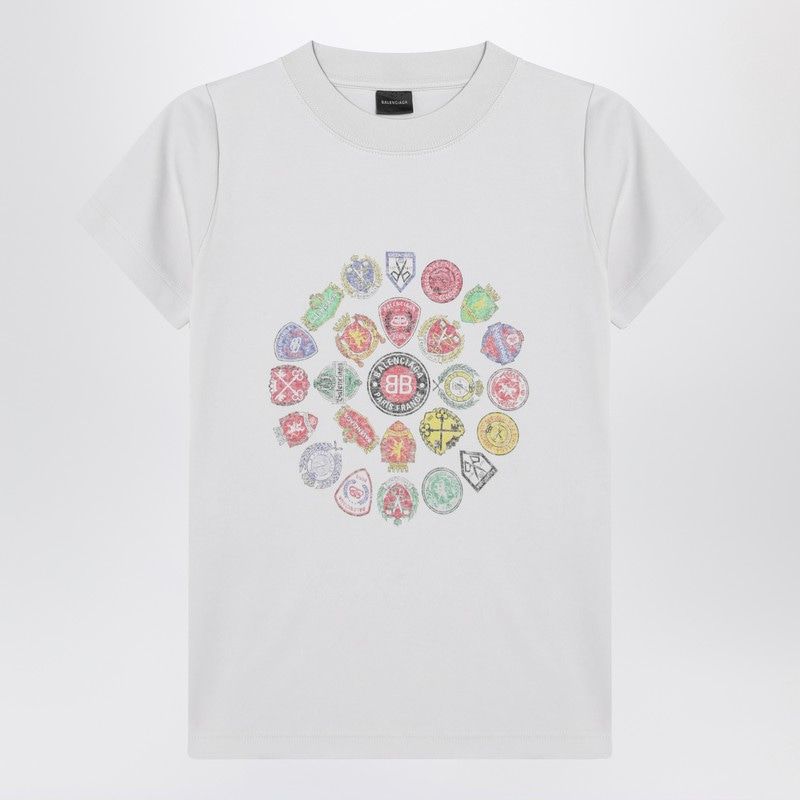 BALENCIAGA Fitted Cotton T-Shirt for Women - FW25 Collection