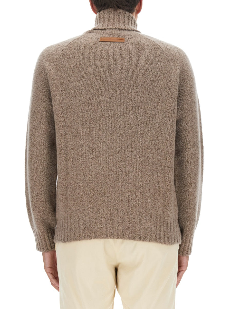 ZEGNA Turtleneck Sweater for Men - Size 50 IT
