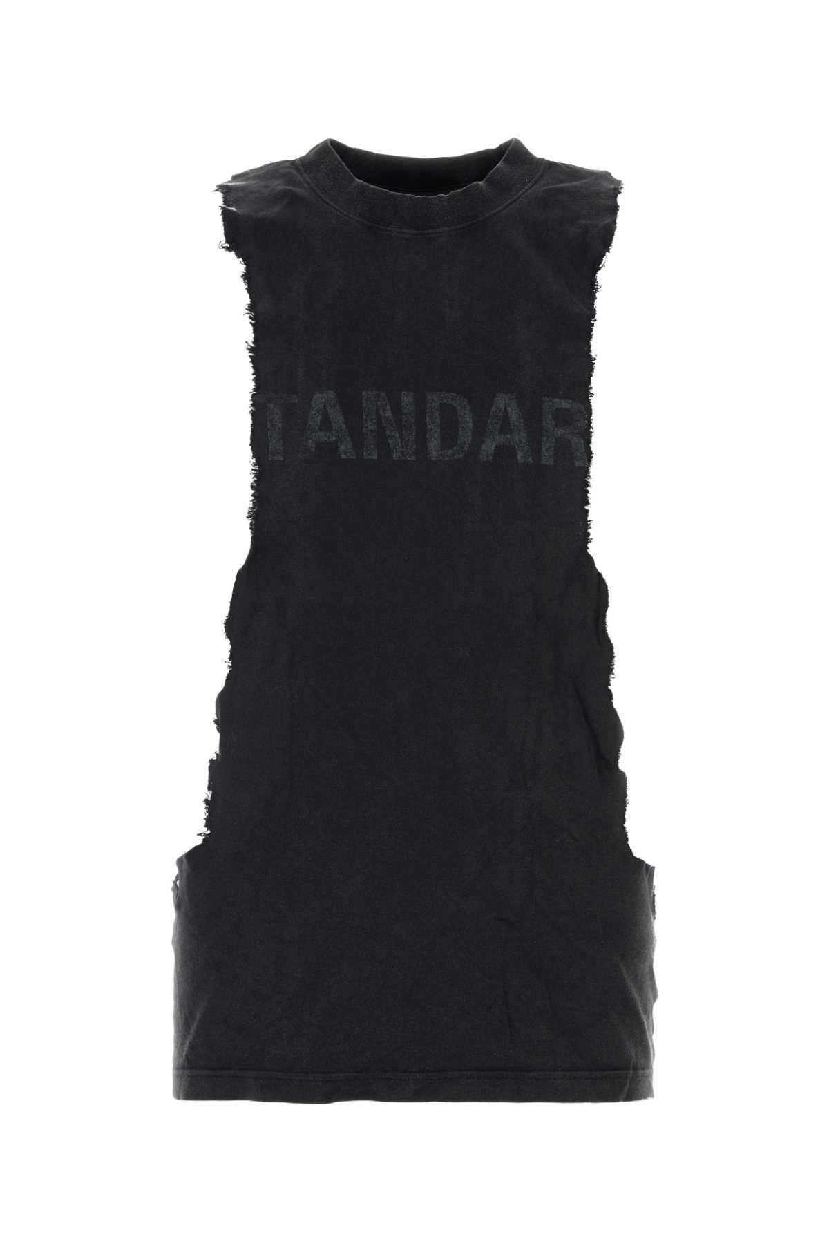 BALENCIAGA Ripped Standard Tank Top for Men - FW25