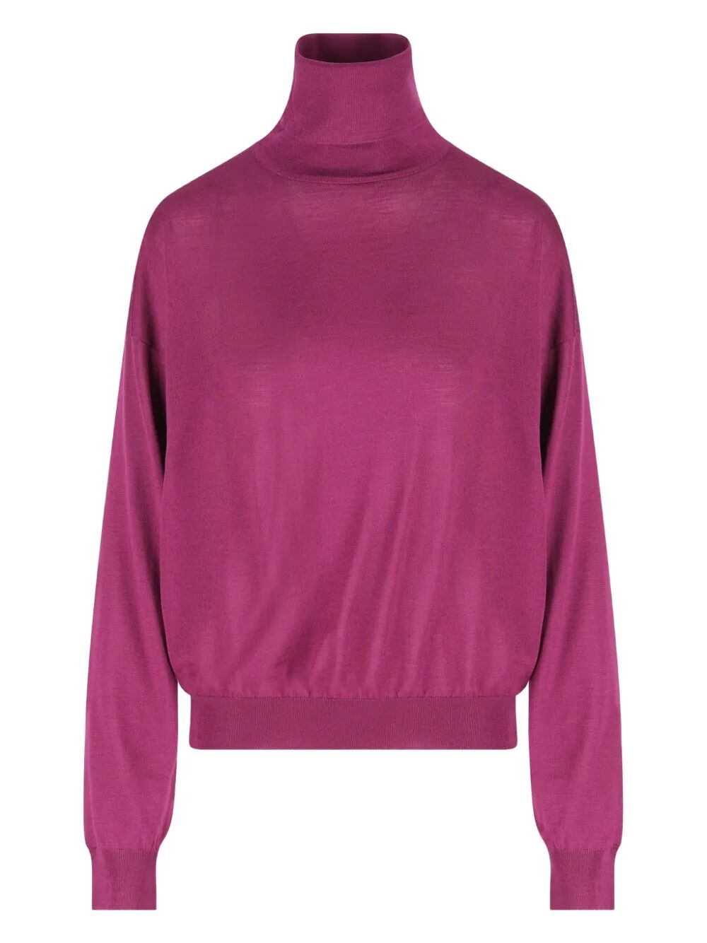 SAINT LAURENT Roll-Neck Wool Sweater for Women - FW25