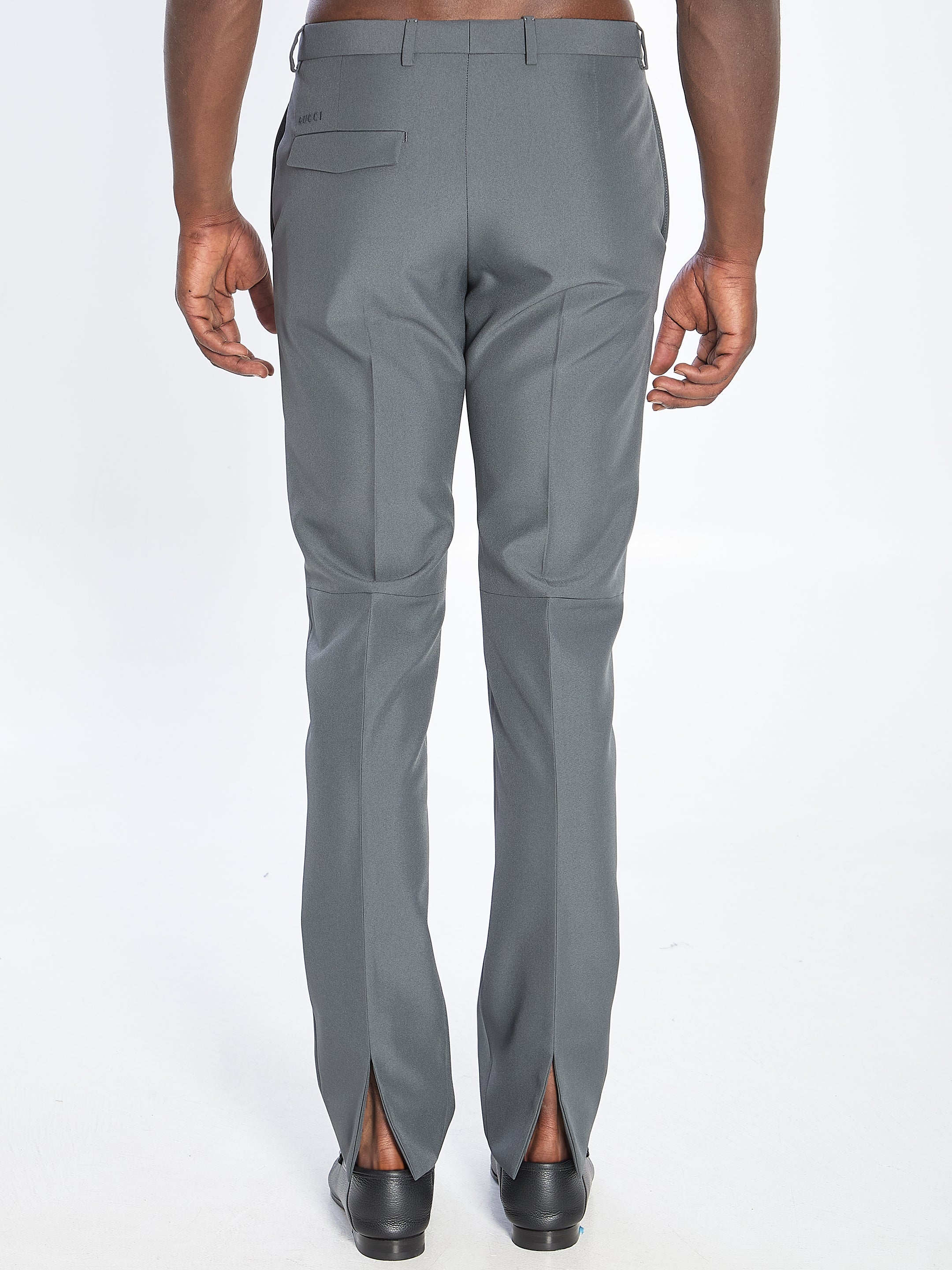 GUCCI Technical Fabric Trousers - Regular Fit Size 48
