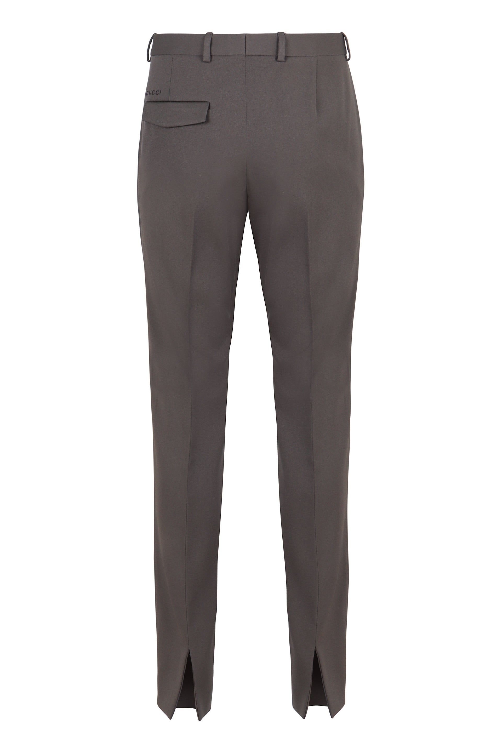 GUCCI Stretch Wool Trousers for Men - FW25 Collection