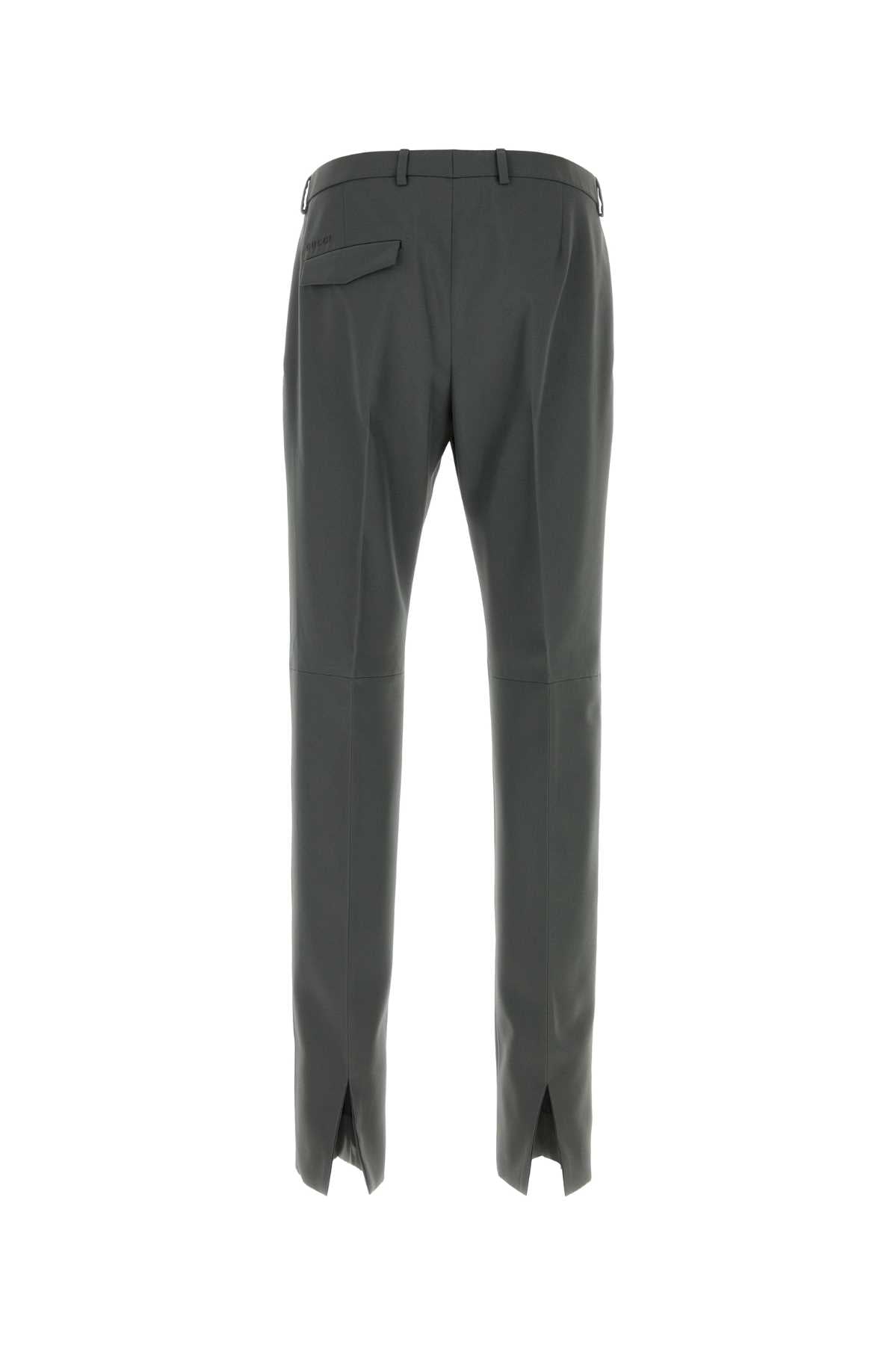GUCCI Graphite Panama Trousers for Men - FW25