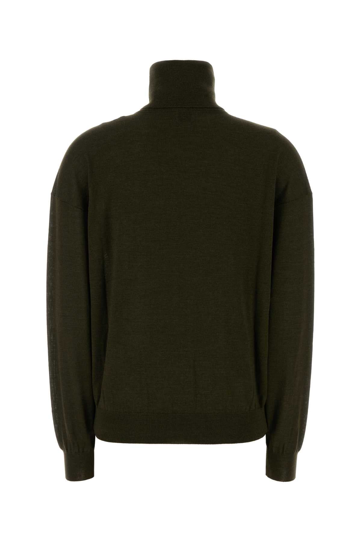 SAINT LAURENT Cashmere Blend Roll Neck Sweater for Women