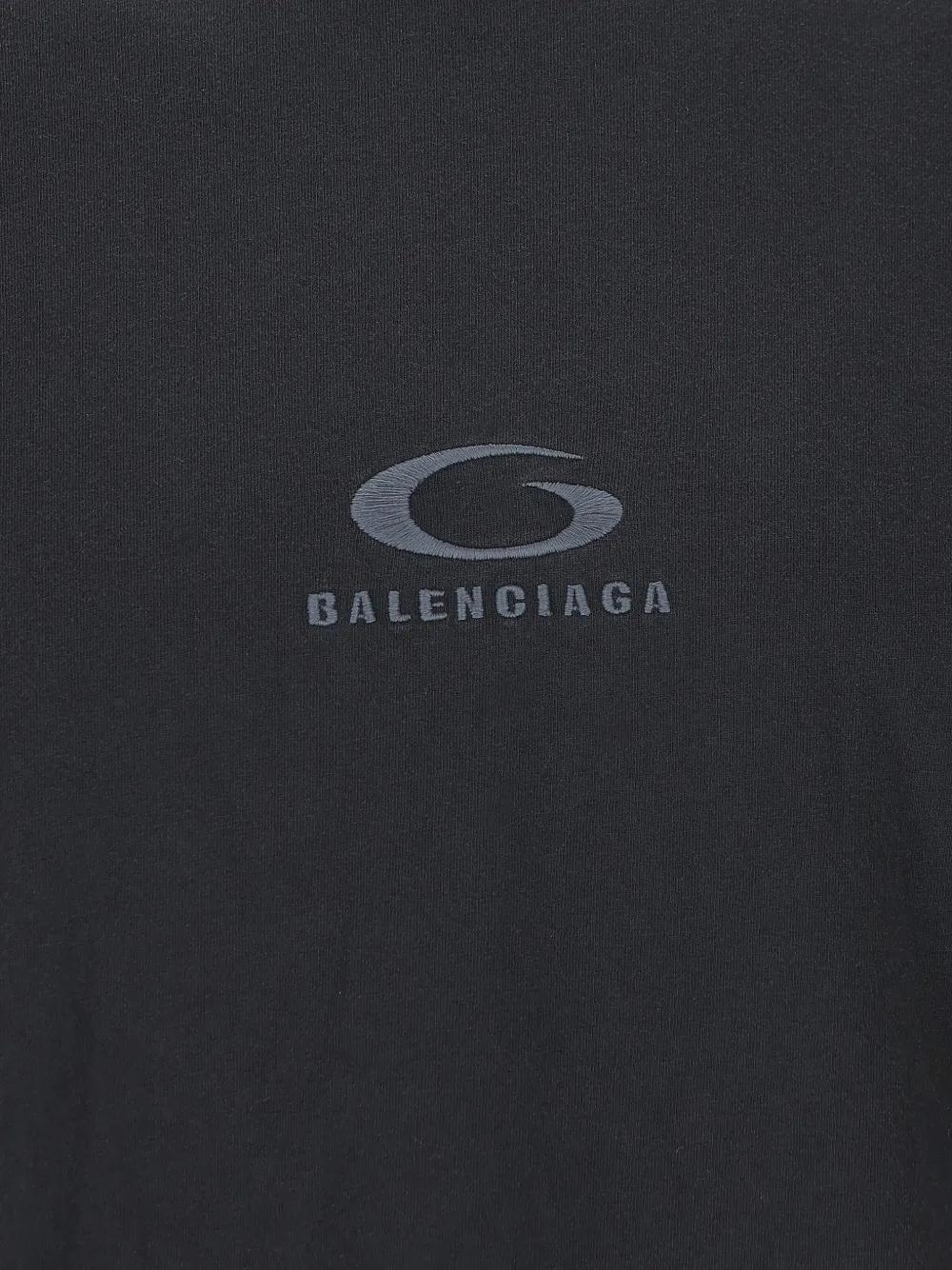 BALENCIAGA Oversized Loop Sports Icon T-Shirt