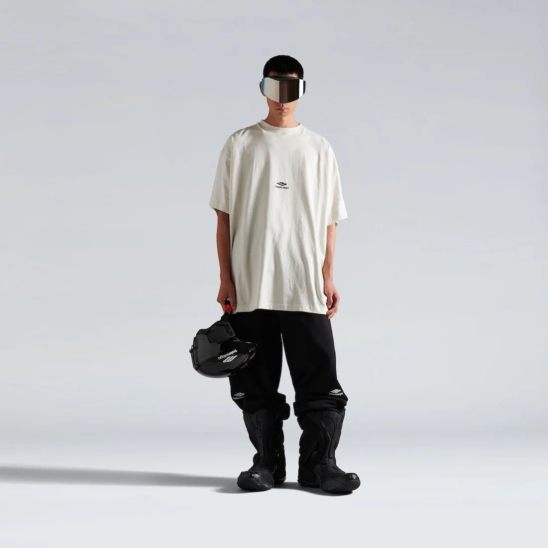 BALENCIAGA Men's Oversized T-Shirt - SS26 Collection