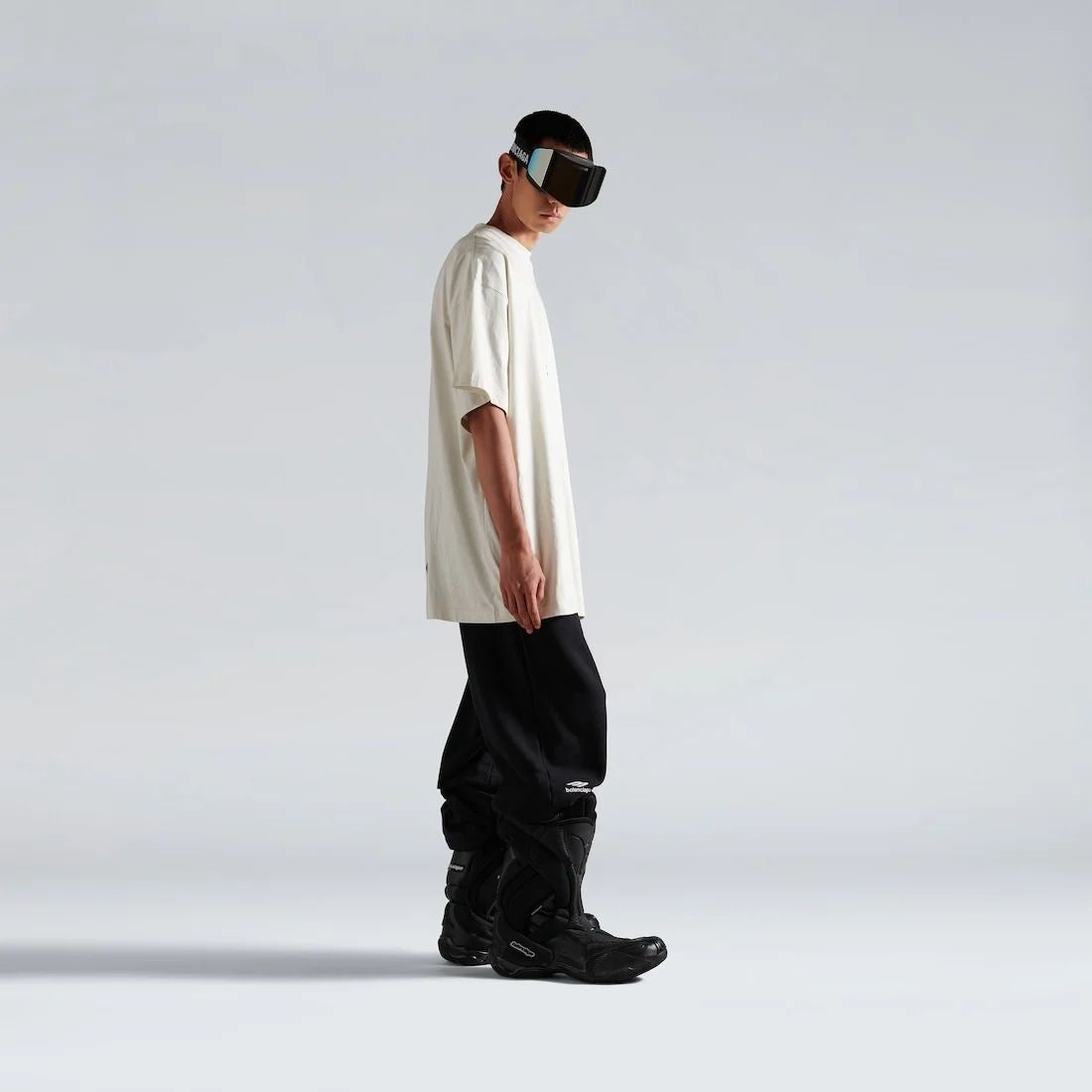 BALENCIAGA Men's Oversized T-Shirt - SS26 Collection