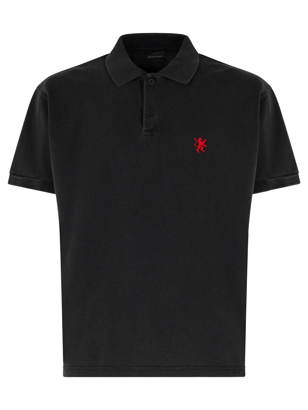 BALENCIAGA Cotton Logo Polo for Men - FW25 Collection