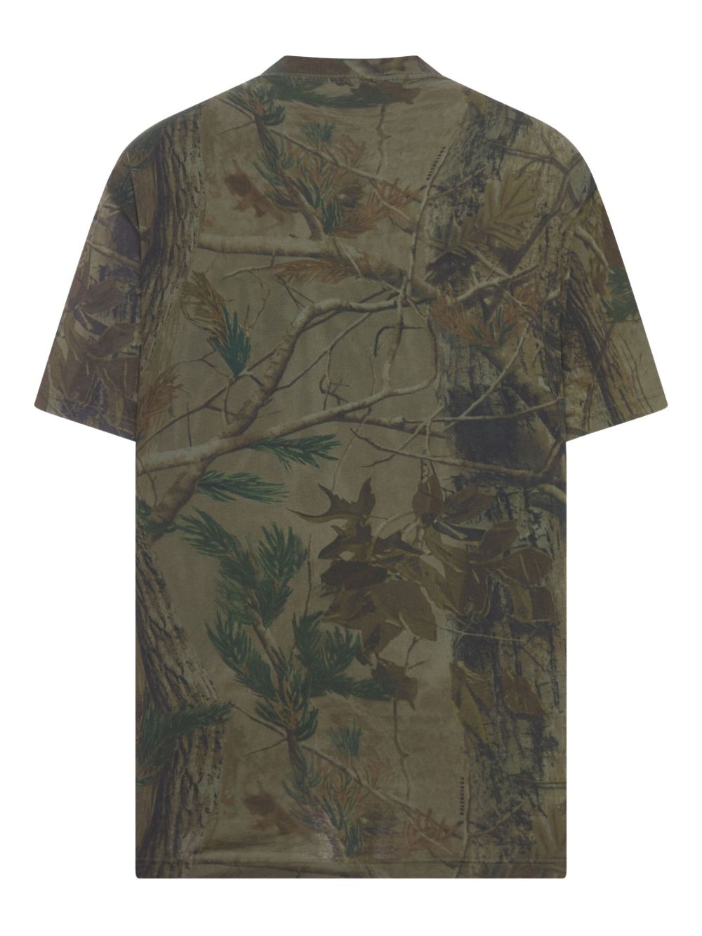 BALENCIAGA Camouflage Cotton T-Shirt